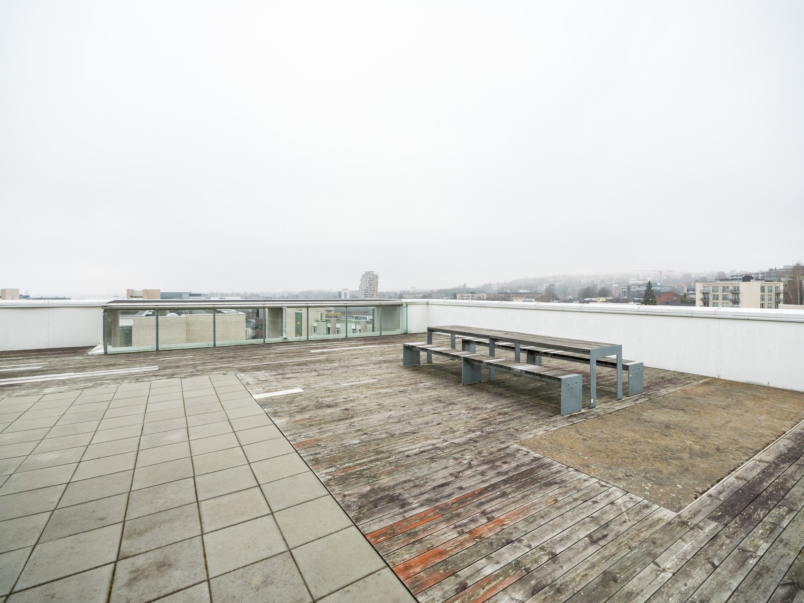 Felles takterrasse. Galleribilde