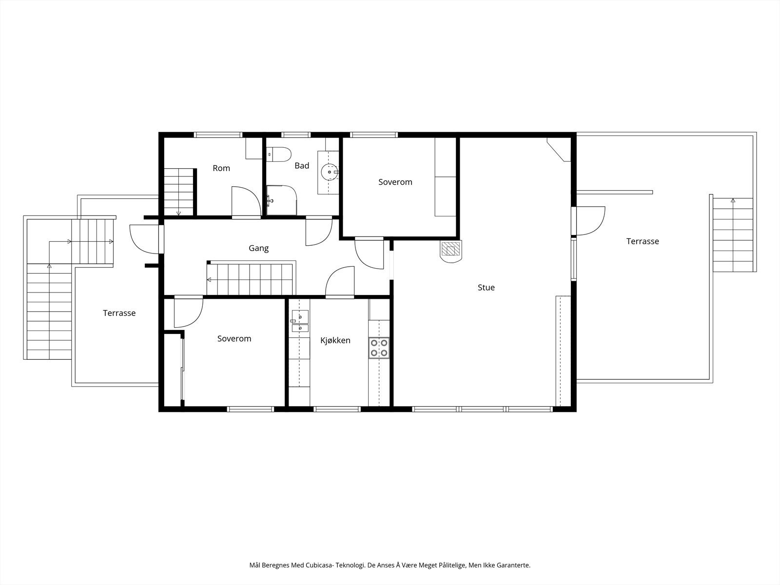 Plantegning 1.etasje Galleribilde