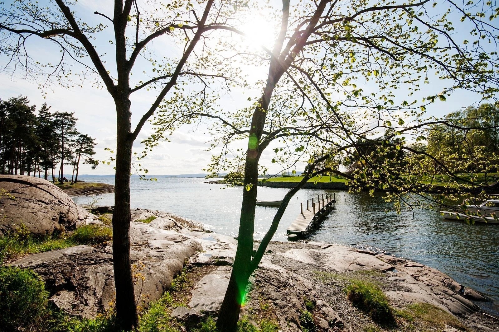 Flotte turmuligheter også til til Bygdøy og Huk. Galleribilde