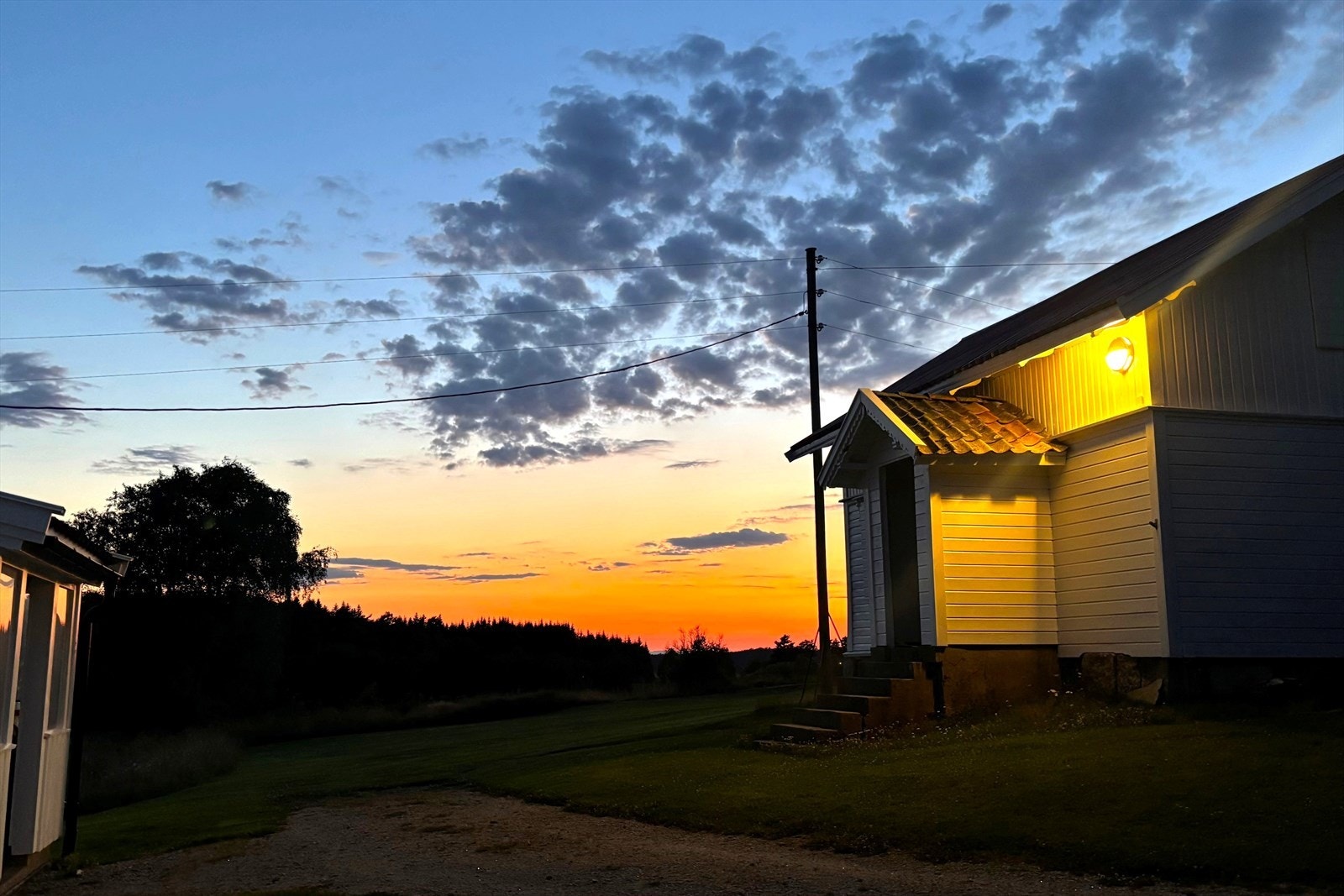 Nattehimmel om sommeren (Selgers private bilde) Galleribilde
