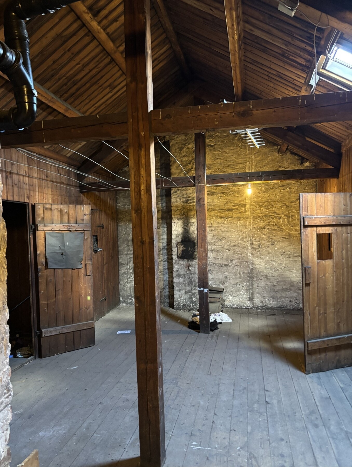 Deler av loft over andel 7 og 8. Galleribilde