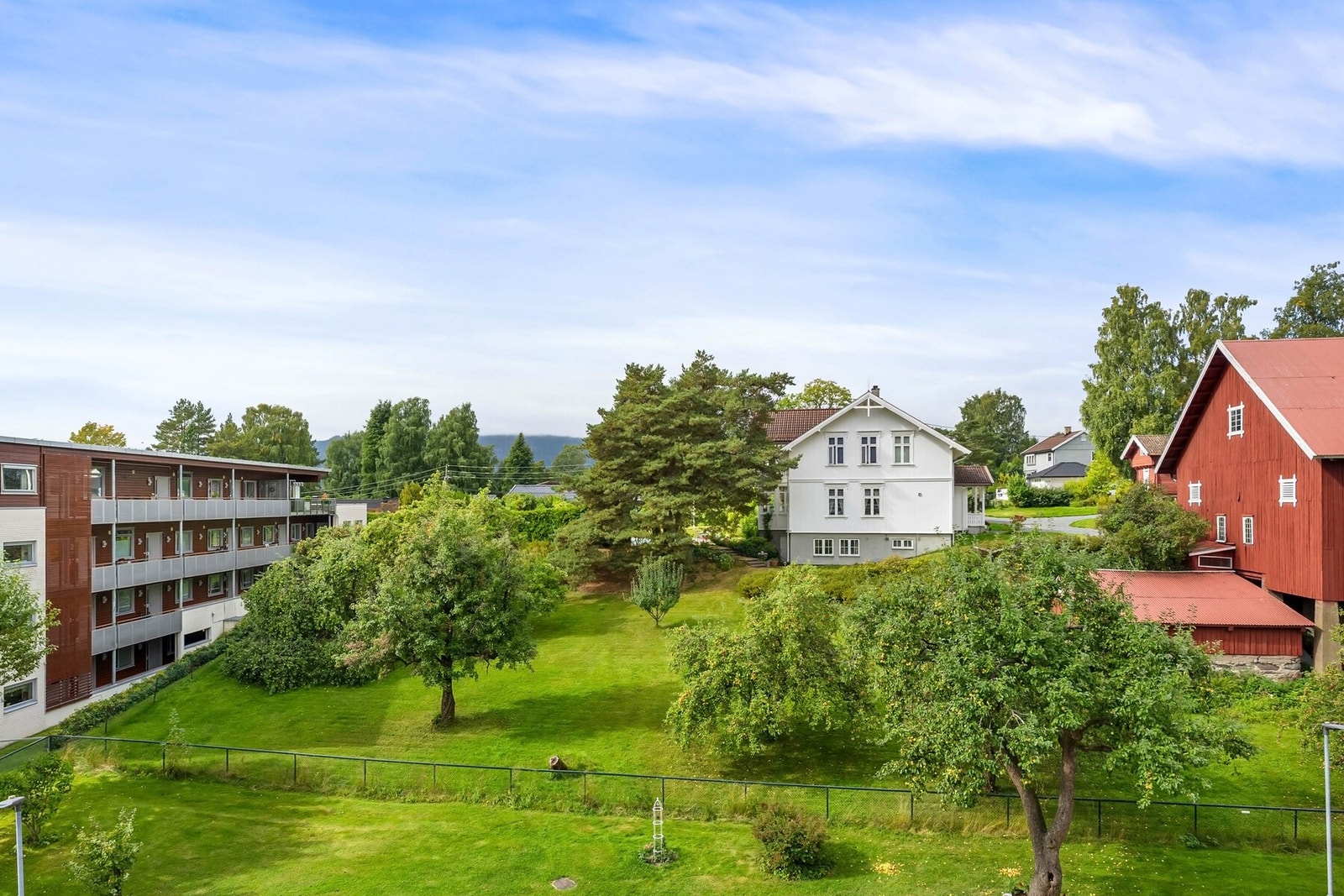 Fritt utsyn fra terrassen Galleribilde
