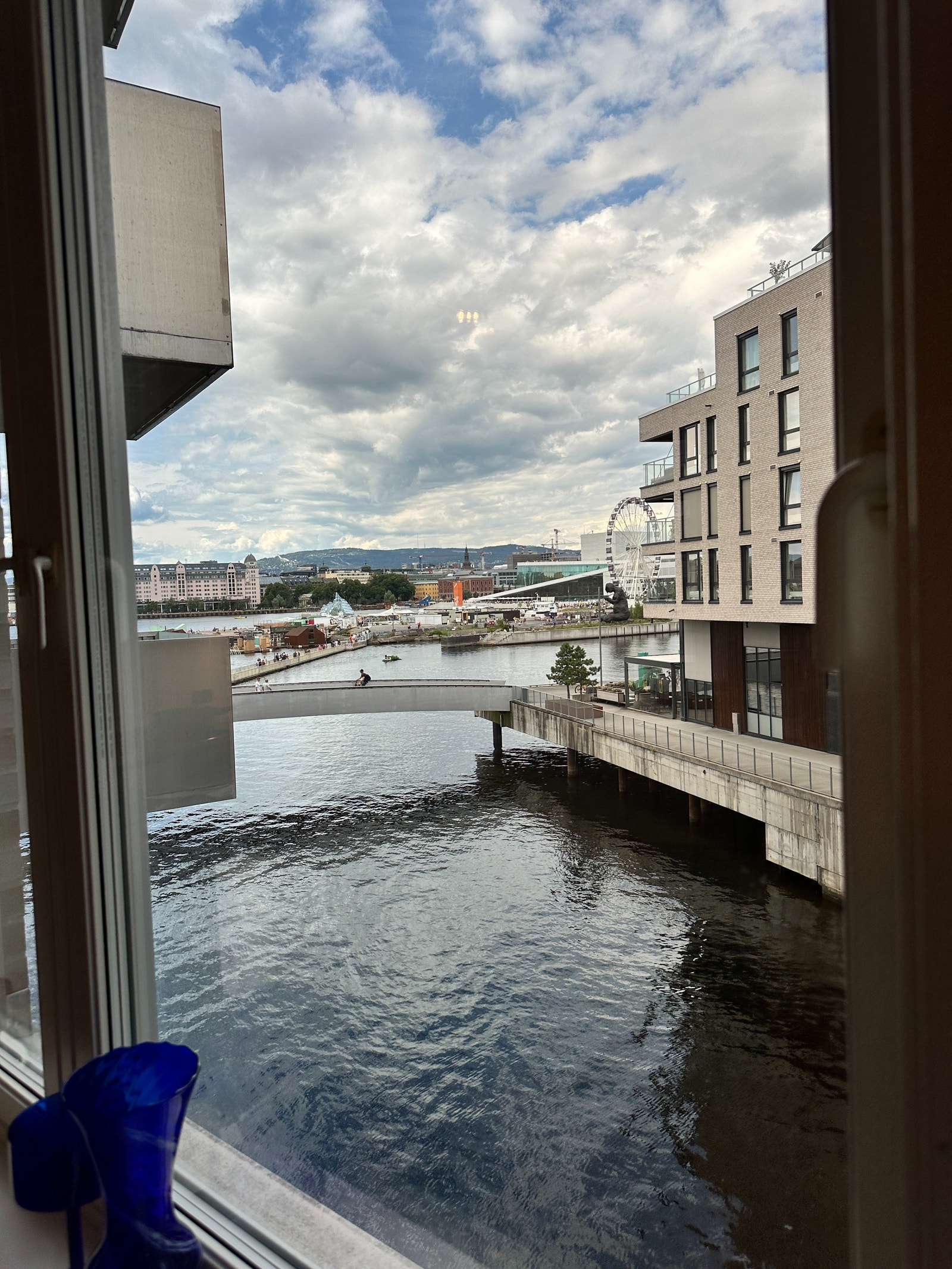 Utsikt innenfra leilighet Galleribilde