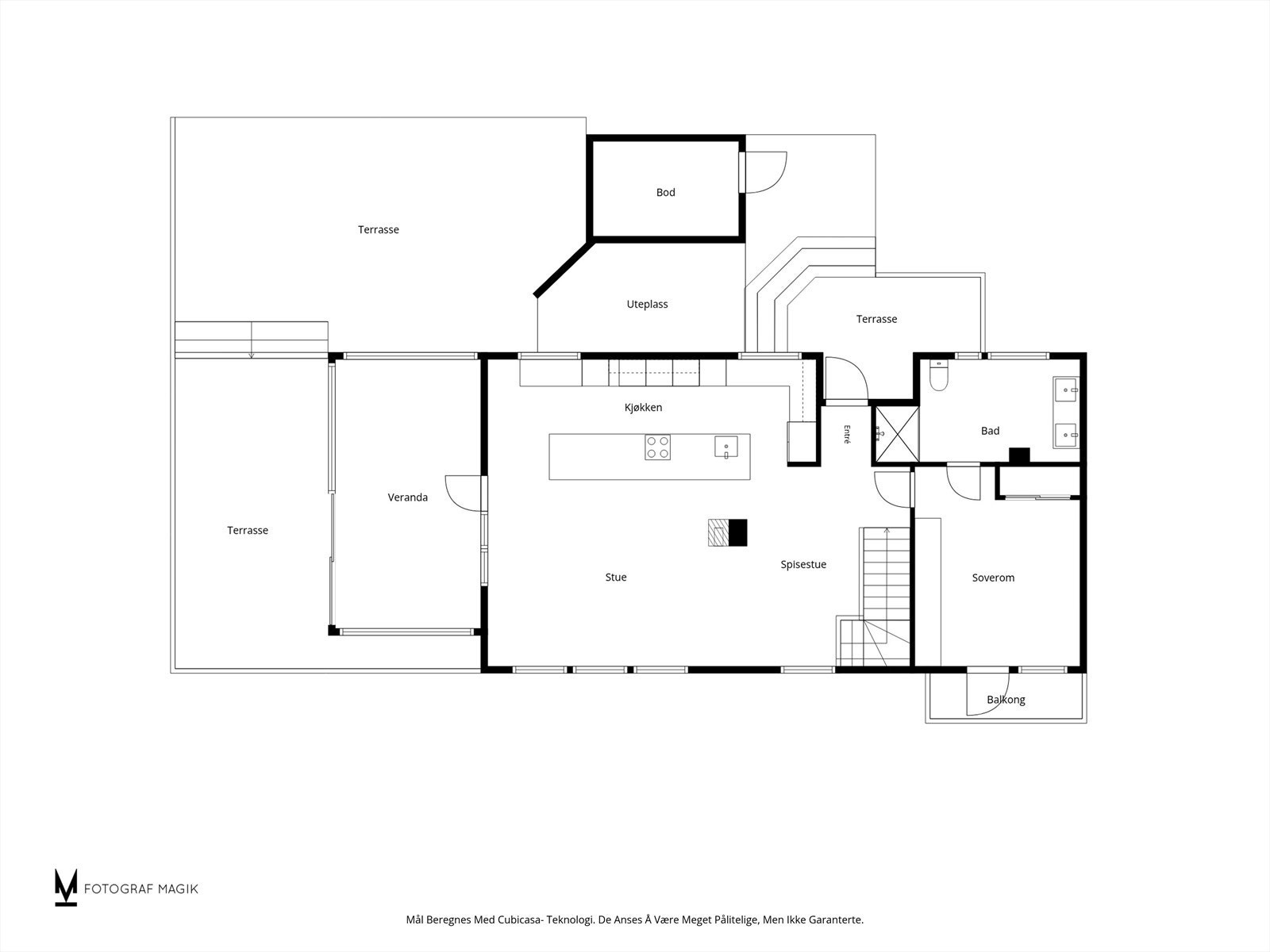 Plantegning - 2.plan. Galleribilde