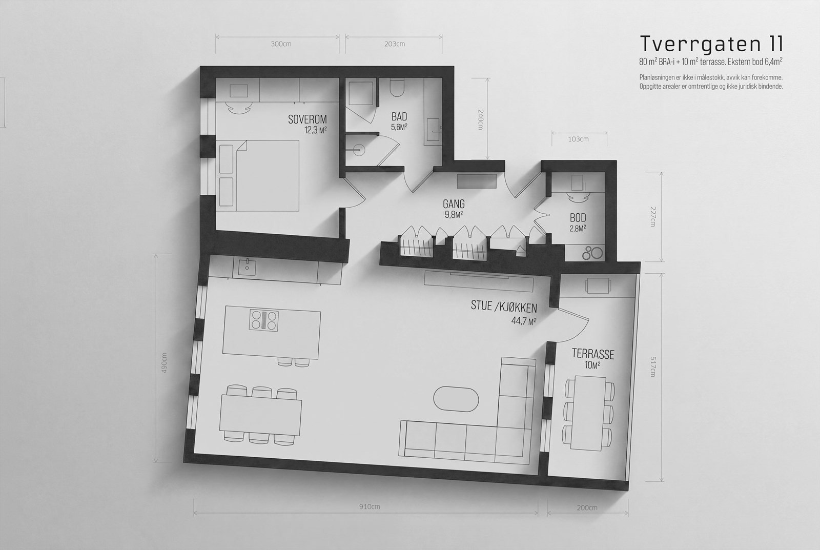 - Plantegning - Galleribilde