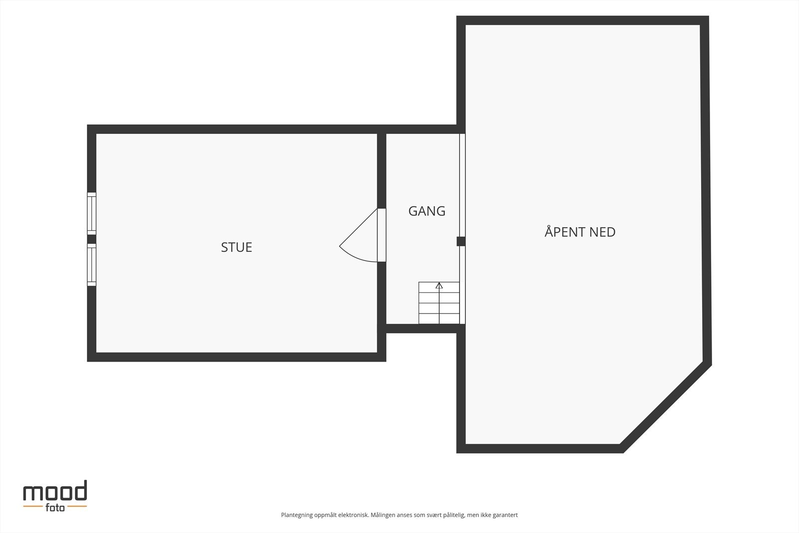 Plantegning loft. Galleribilde