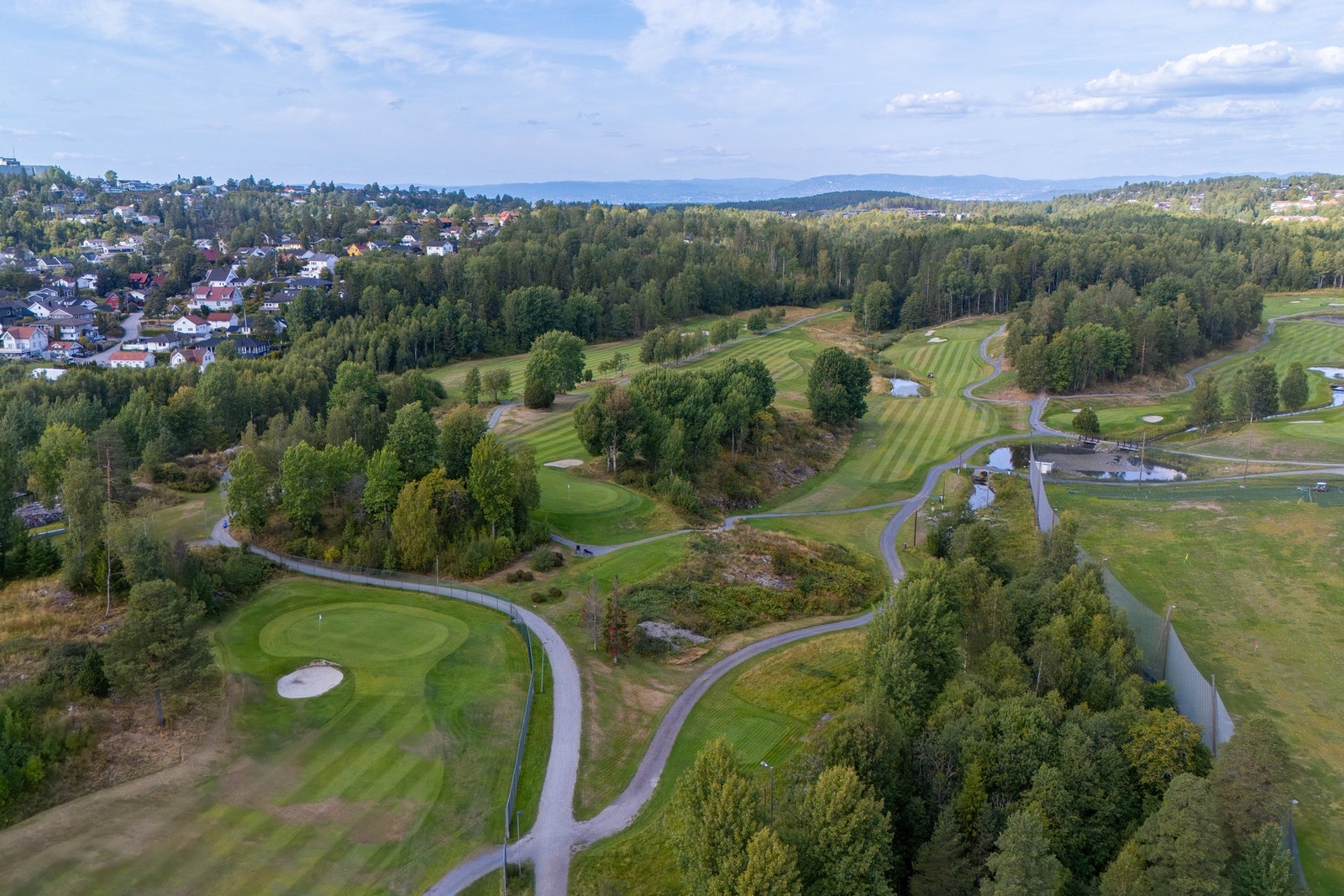 Flott utsikt til blant annet The Well. Galleribilde