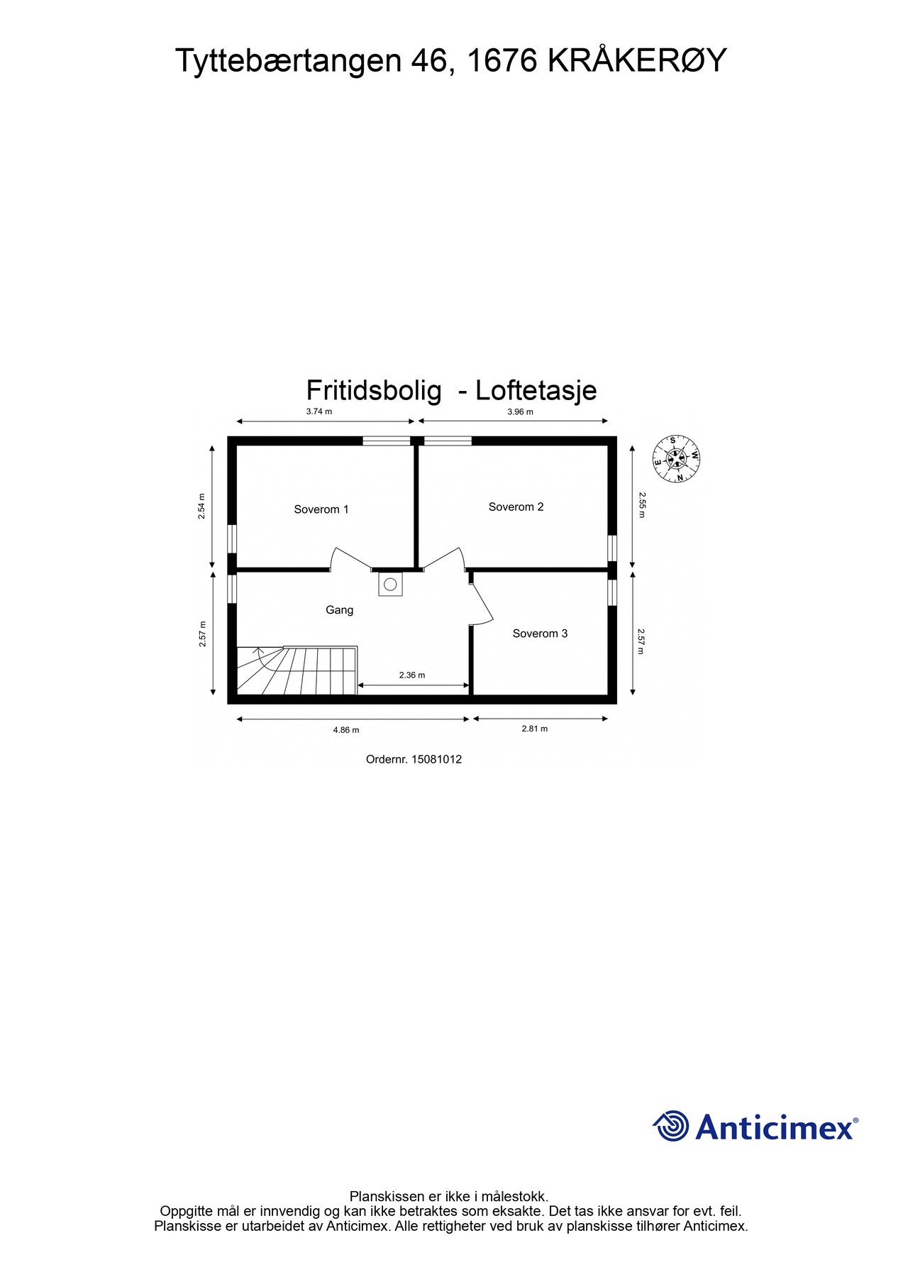 Plan 2. etasje Galleribilde