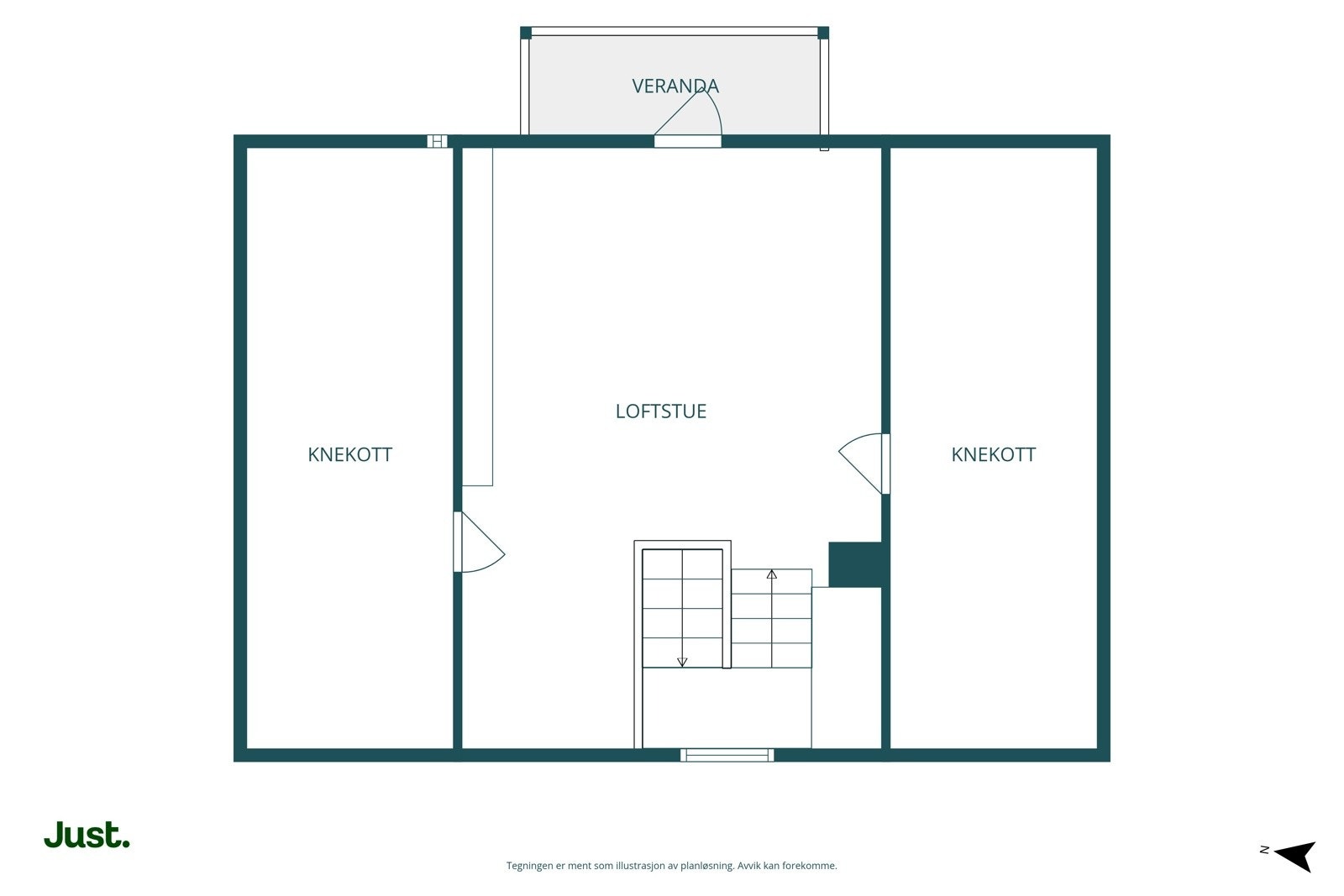 Planskisse loft.