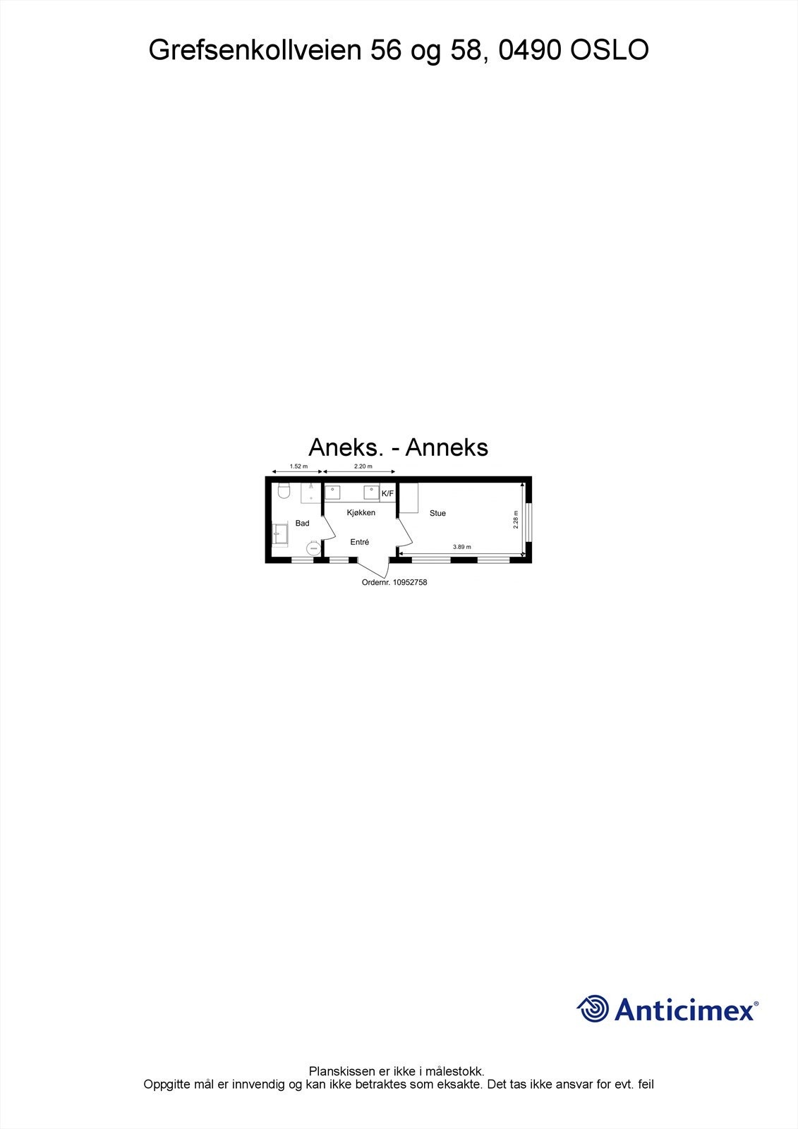 Plantegning - Anneks Galleribilde
