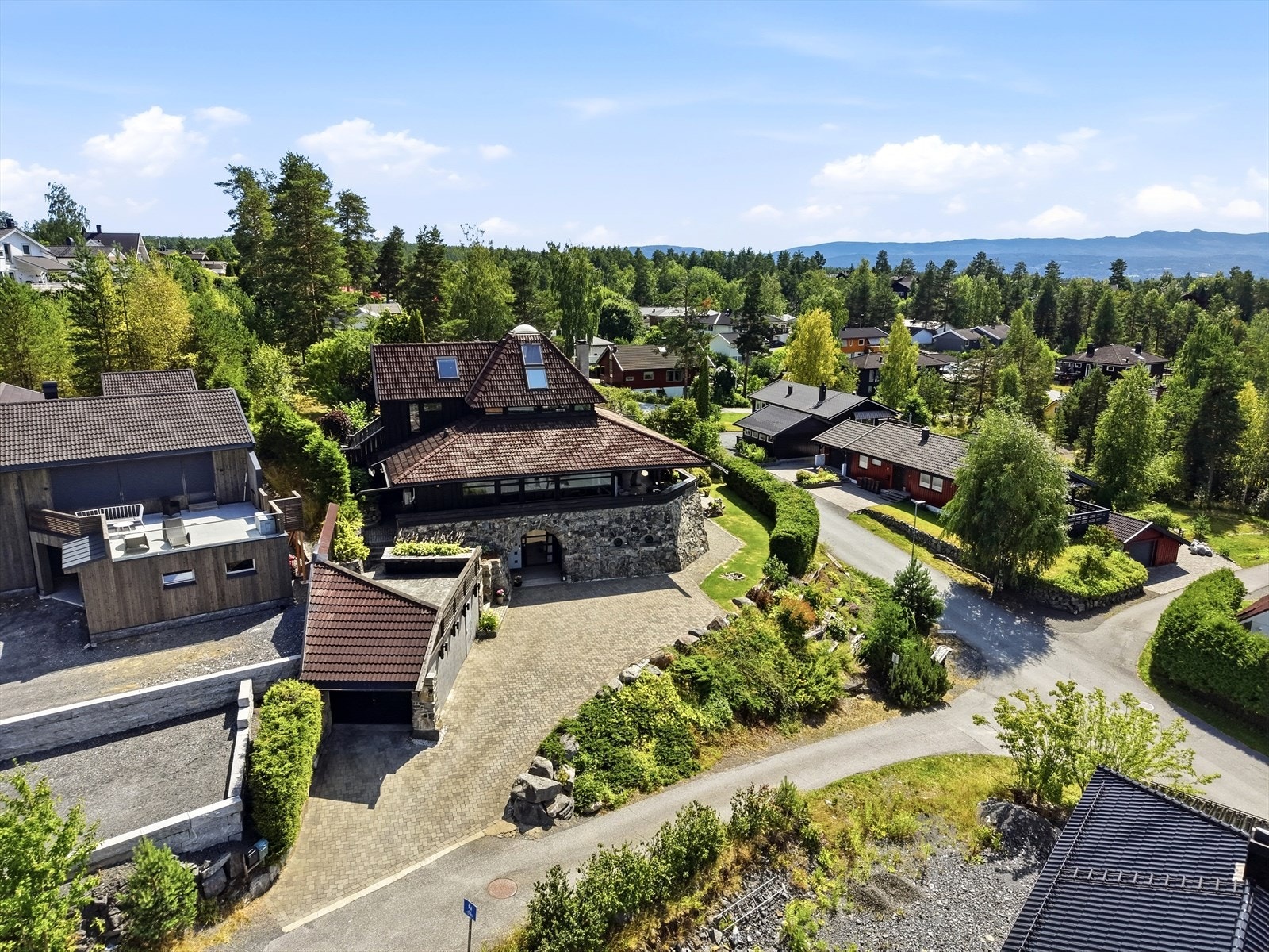 Solrikt med fritt utsyn. Galleribilde