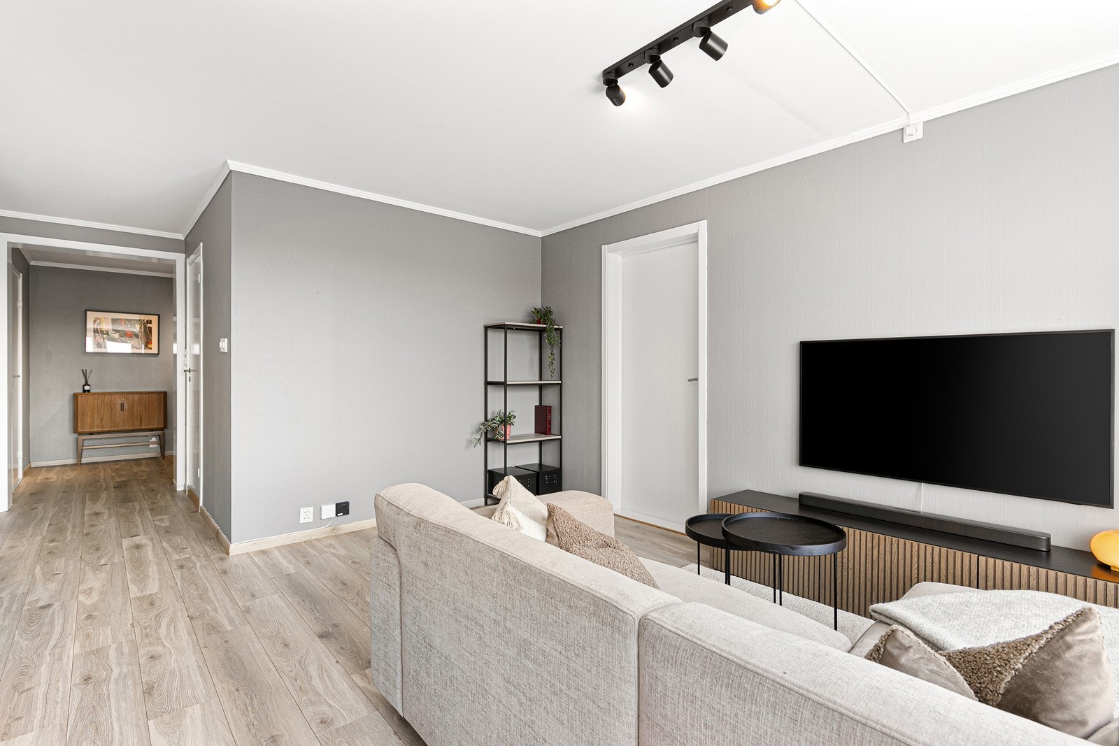 Stue mot soverom Galleribilde