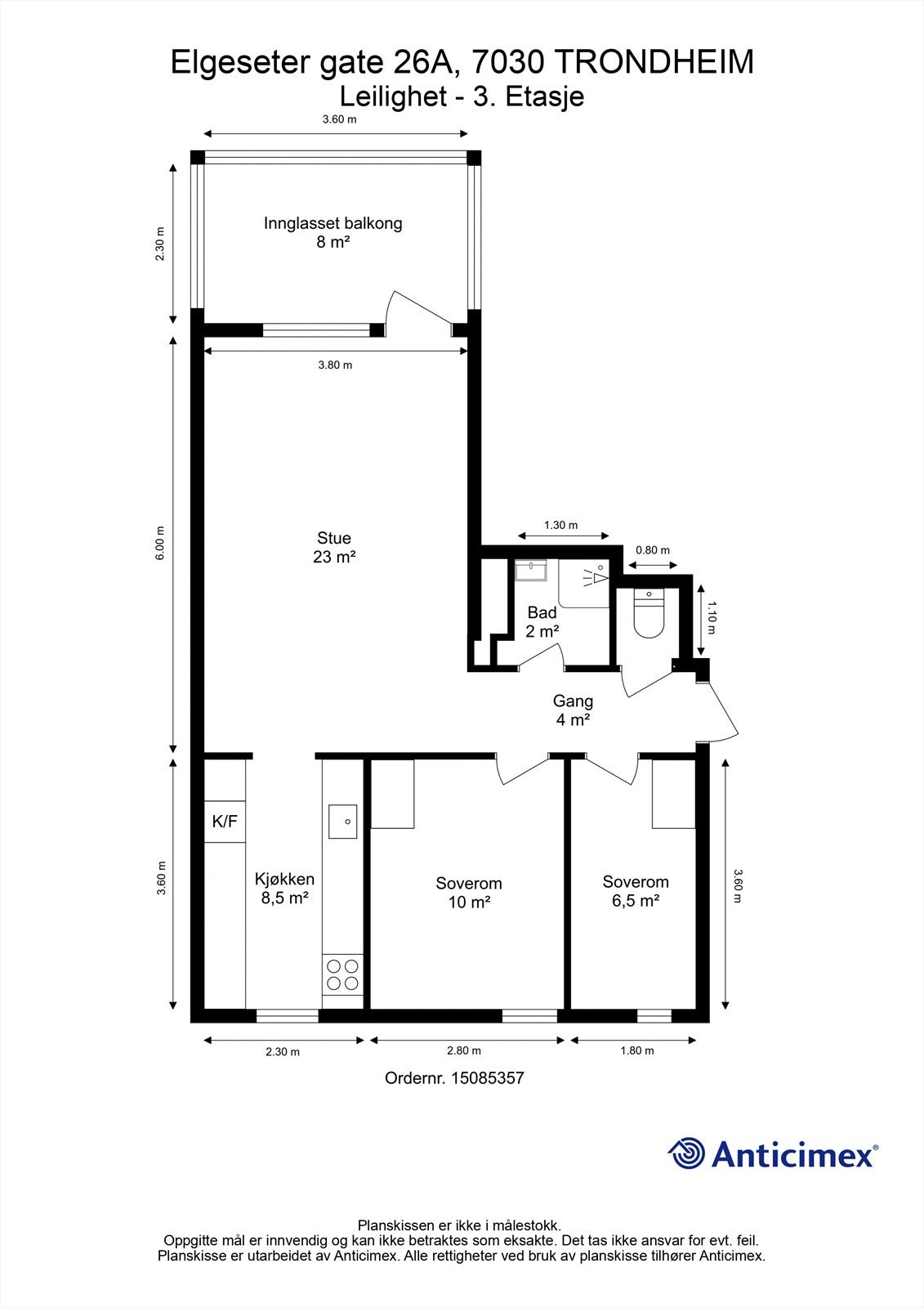 Planskisse. Velkommen på visning! Galleribilde