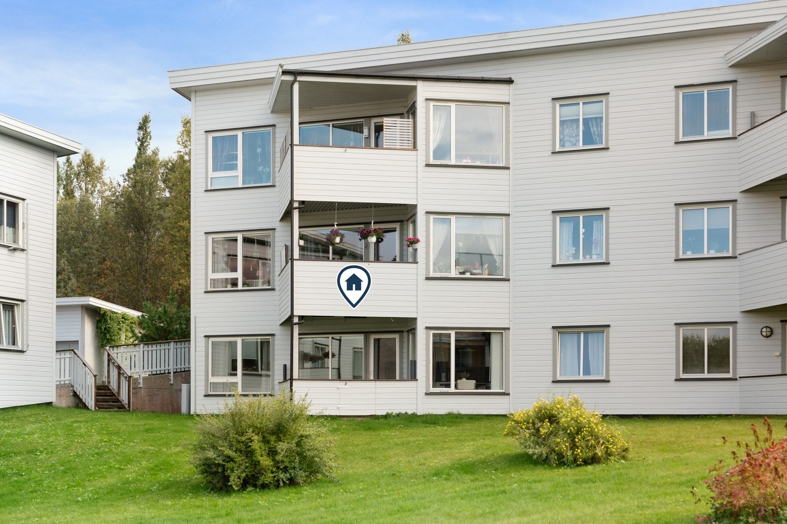 Leiligheten ligger i attraktivt område på vestsiden av Tromsøya.