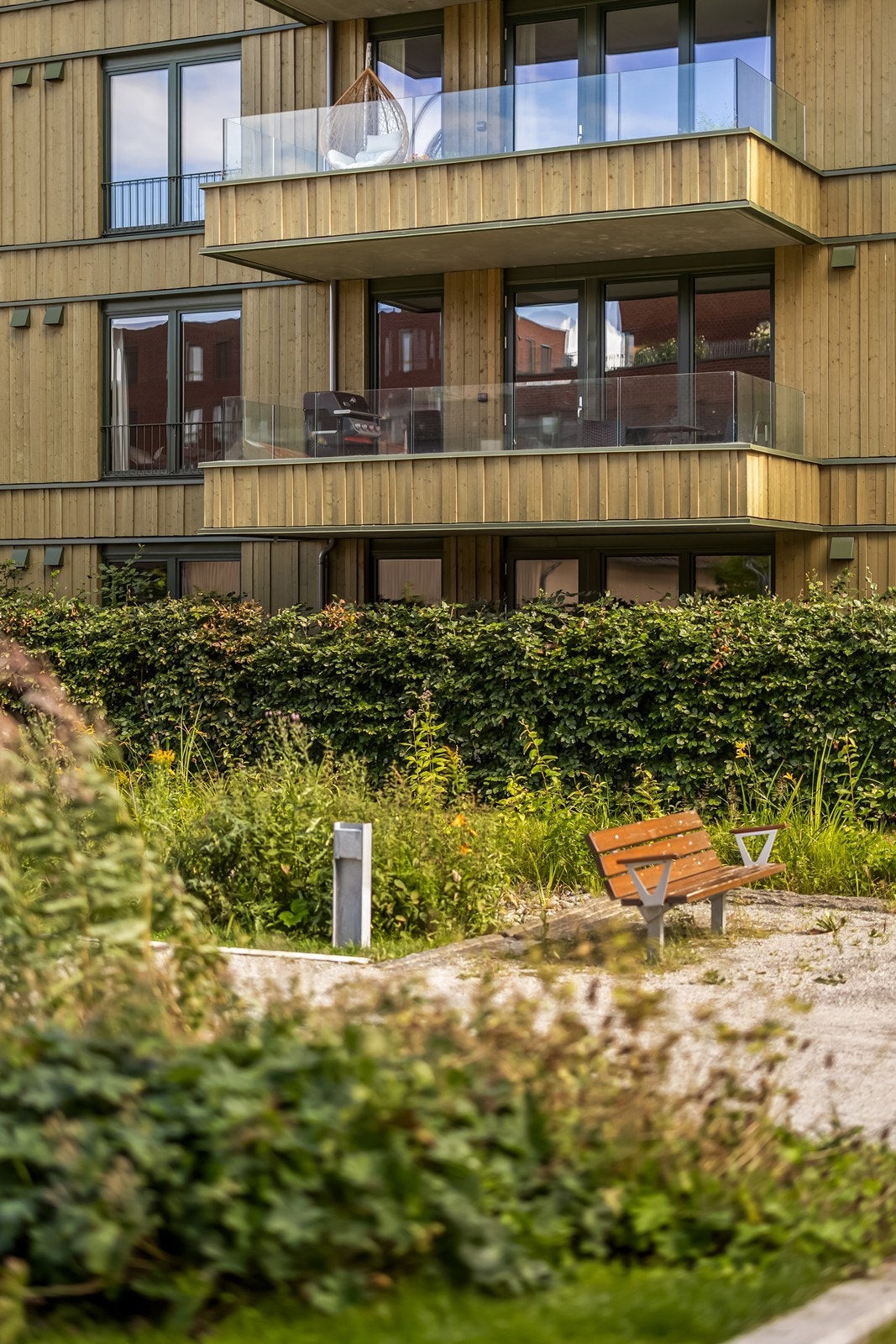 Boligen sett utenfra Galleribilde