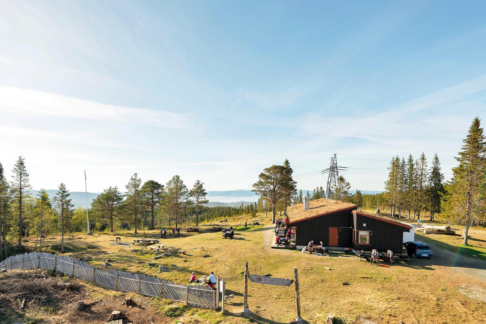 Kort vei til fantastiske helårs turløyper i Estenstadmarka. Galleribilde