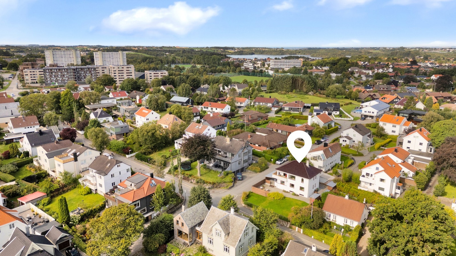 Et rolig og fasjonabelt område, med høy trivselsfaktor. Galleribilde