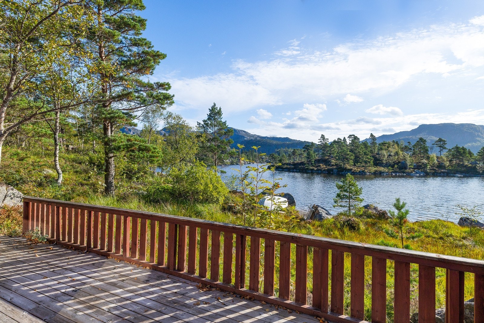 En herlig uteplass for lange sommerdager og rolige kvelder. Galleribilde