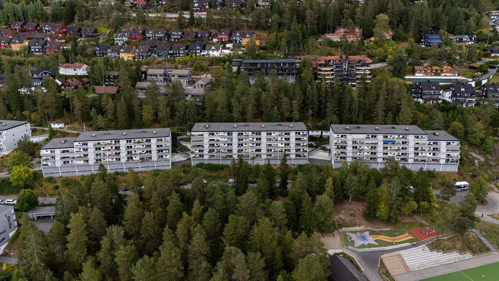 Kort vei til marka og flotte turmuligheter. Galleribilde