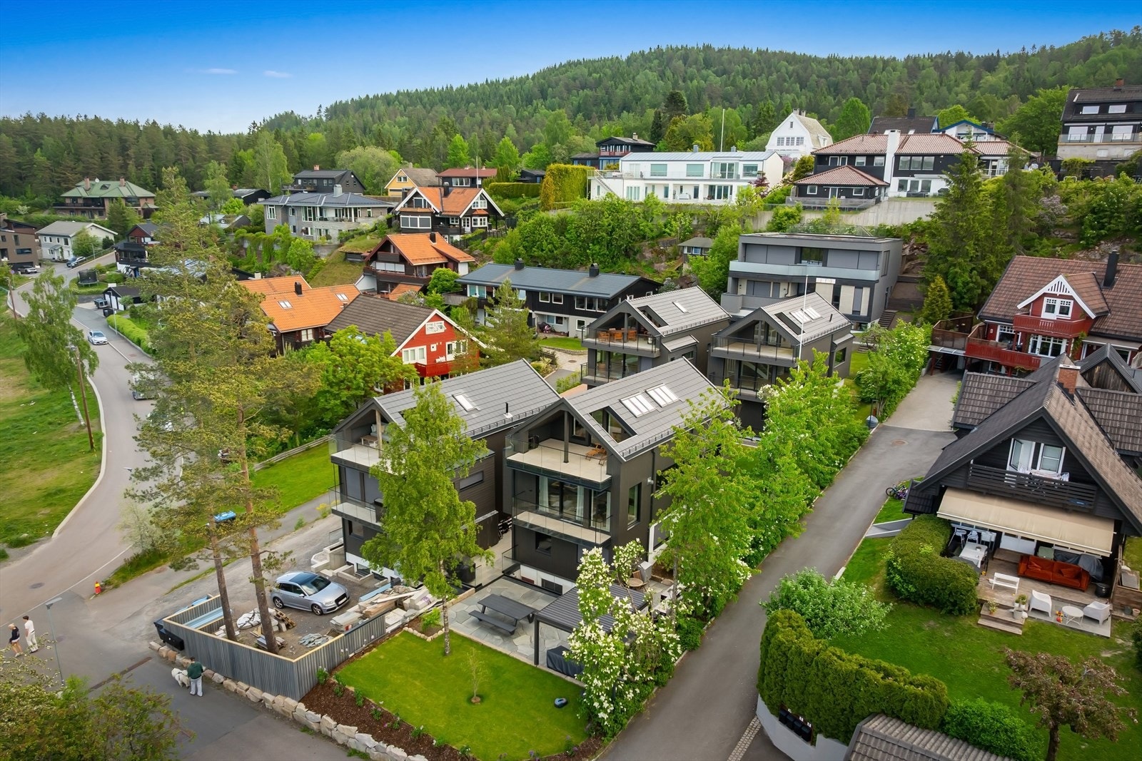 Sameiet består av 4 seksjoner. Galleribilde
