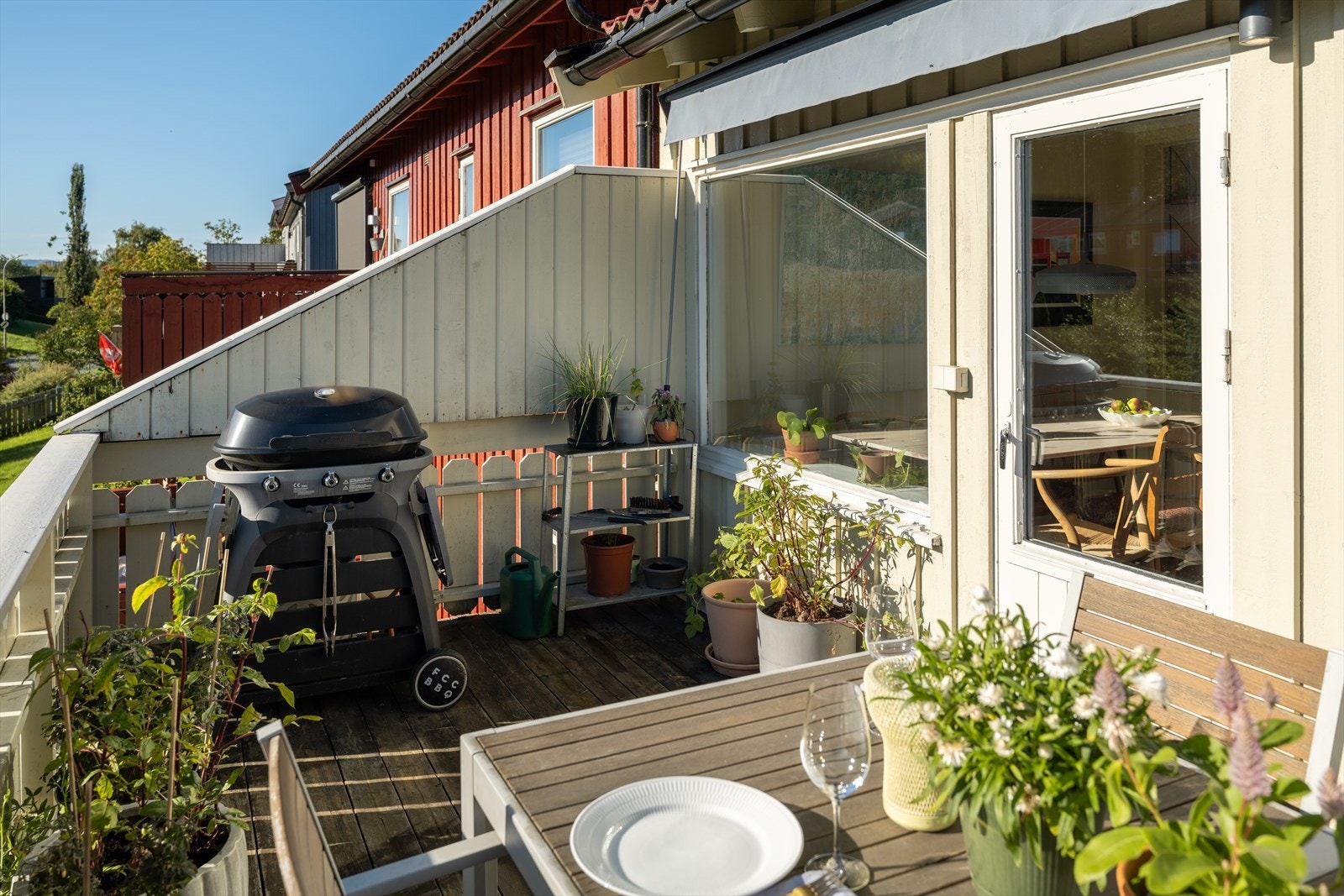 Her er det godt med plass for utemøblering etter eget ønske. Galleribilde