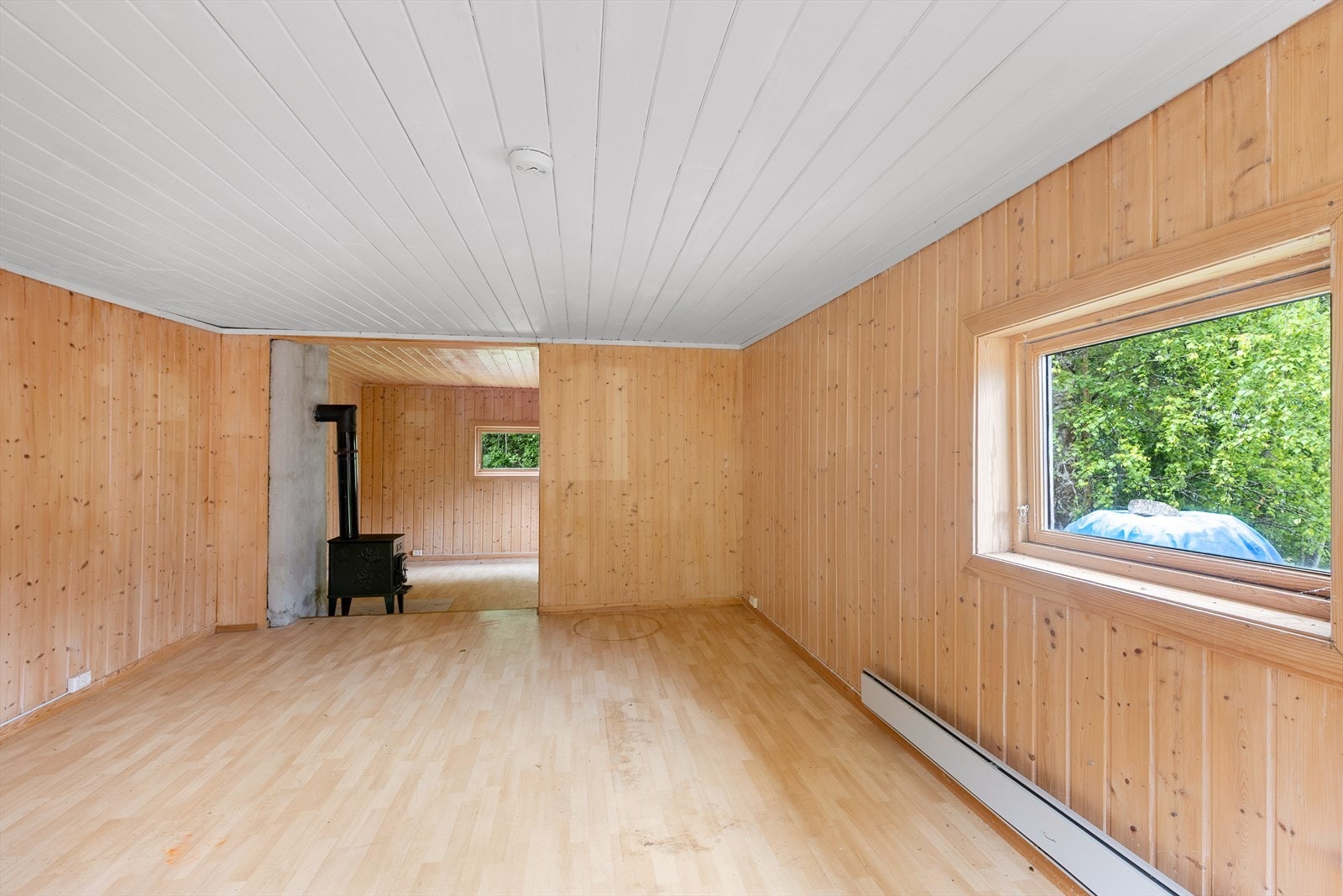 Uthuset er romslig. Galleribilde