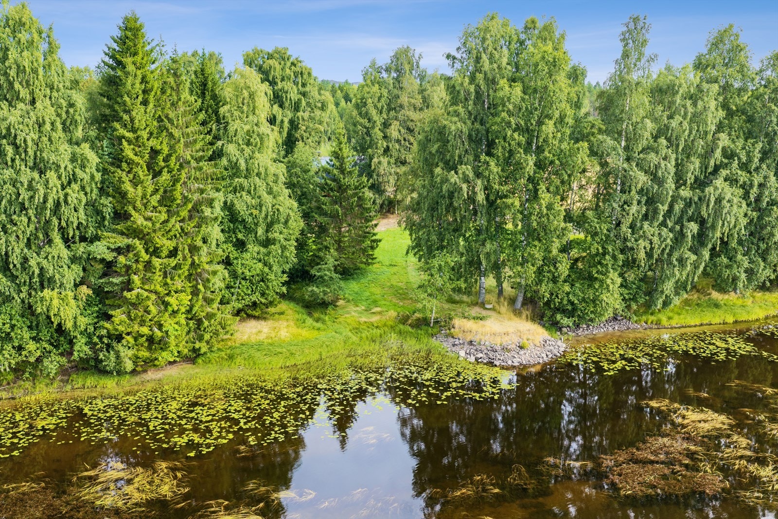 Ikke lange veien til badeplass. Galleribilde