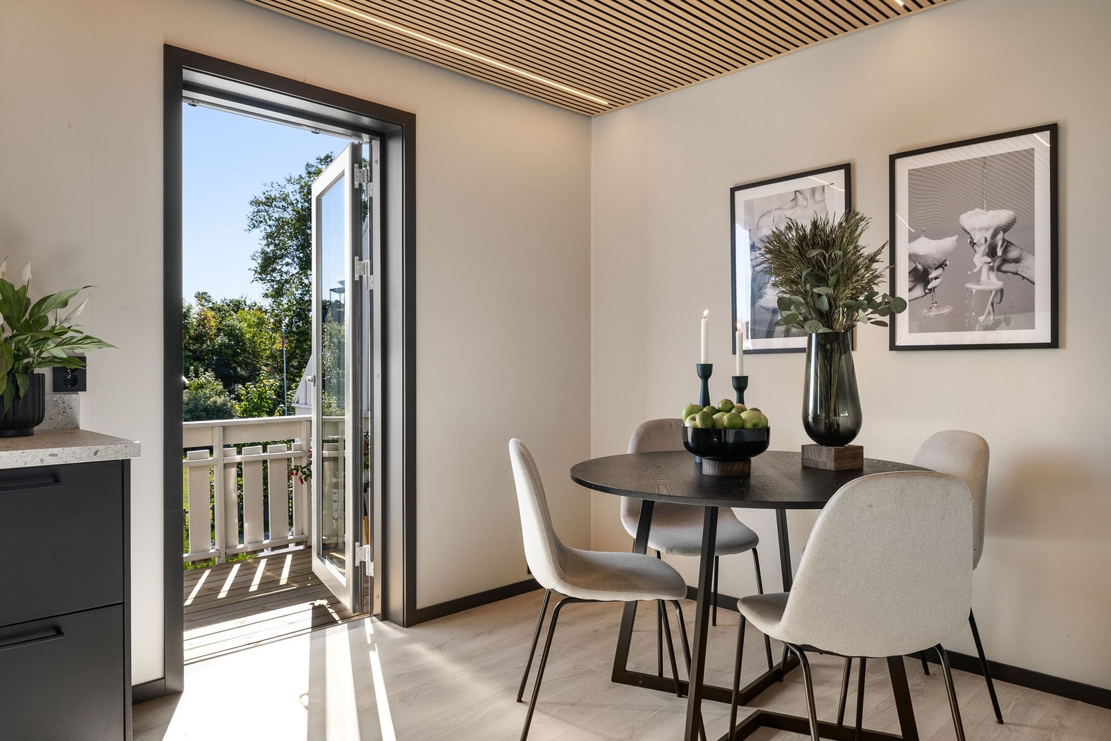 Hyggelig og innbydende spiseplass! Galleribilde