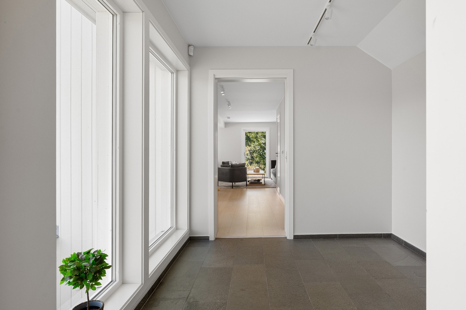 Moderne inngangsparti