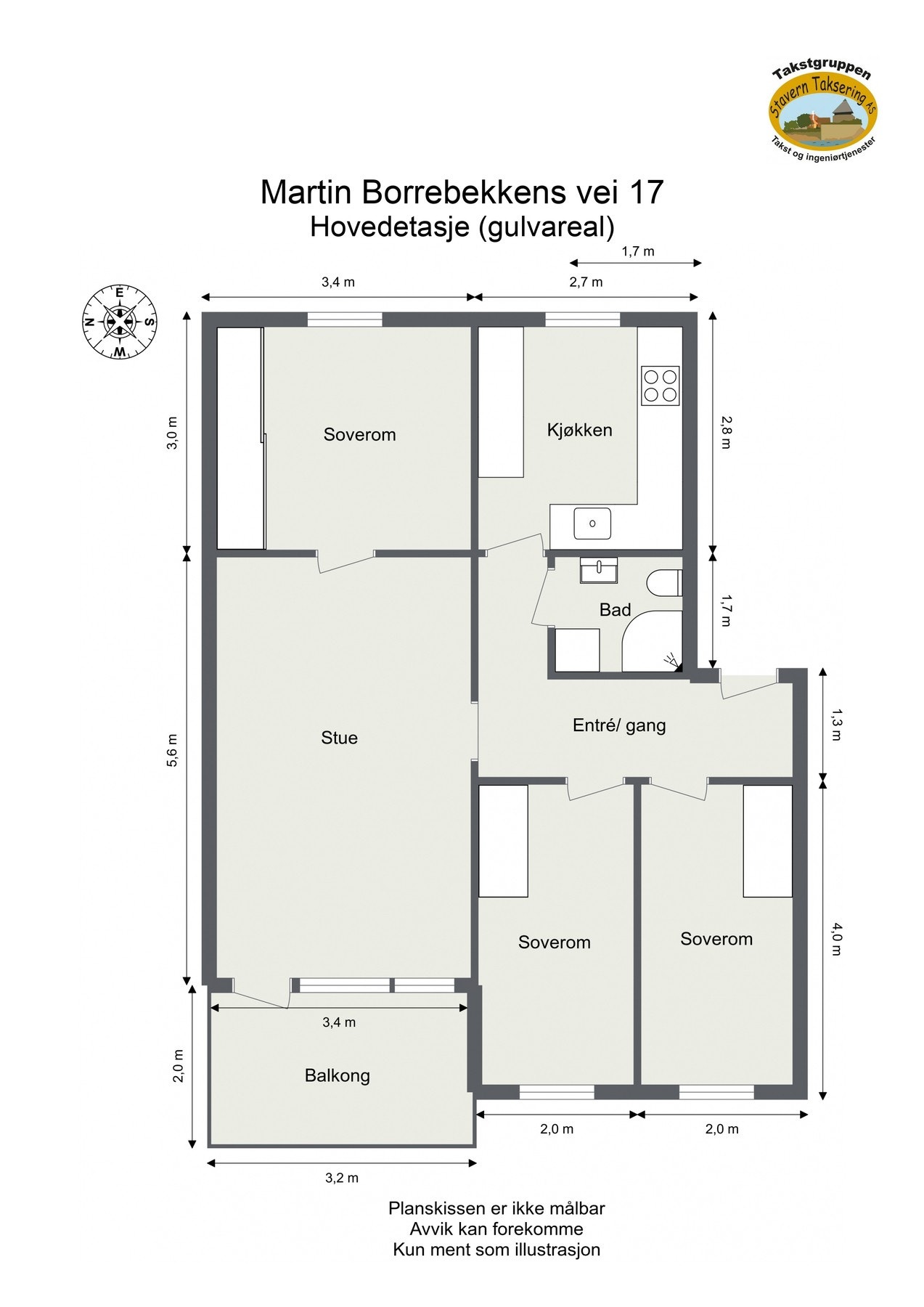 Plantegning - 4. Etasje Galleribilde