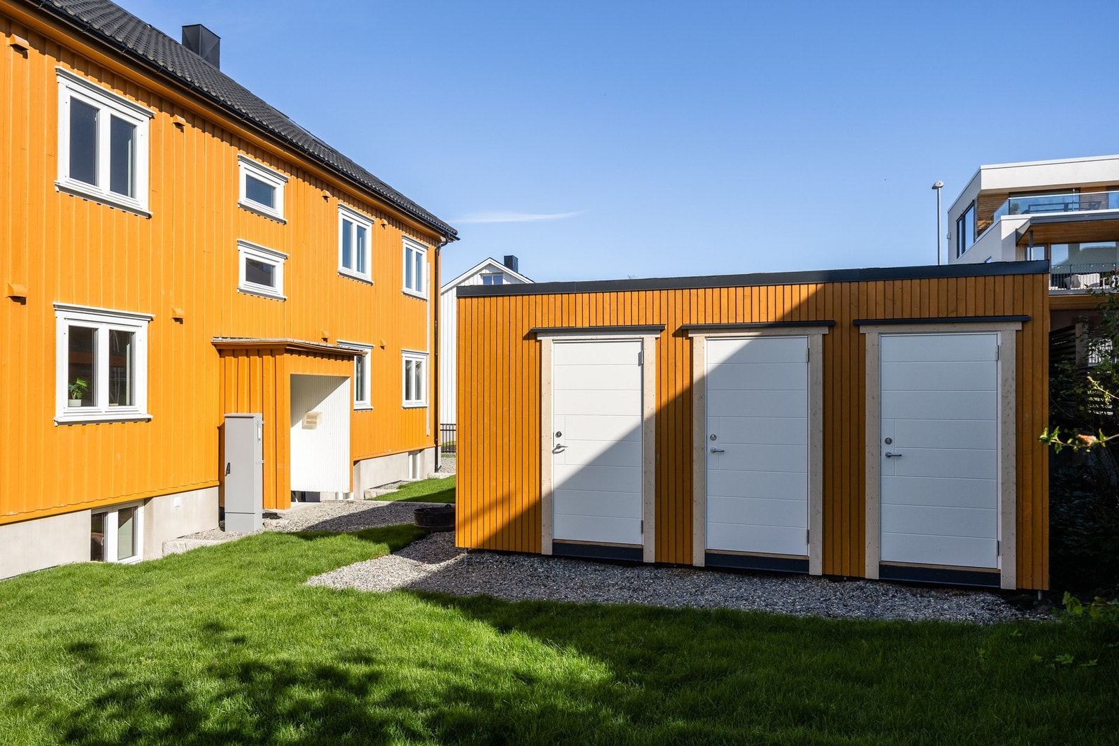 Sportsbod på 3m² i bakkant av garsje. Galleribilde