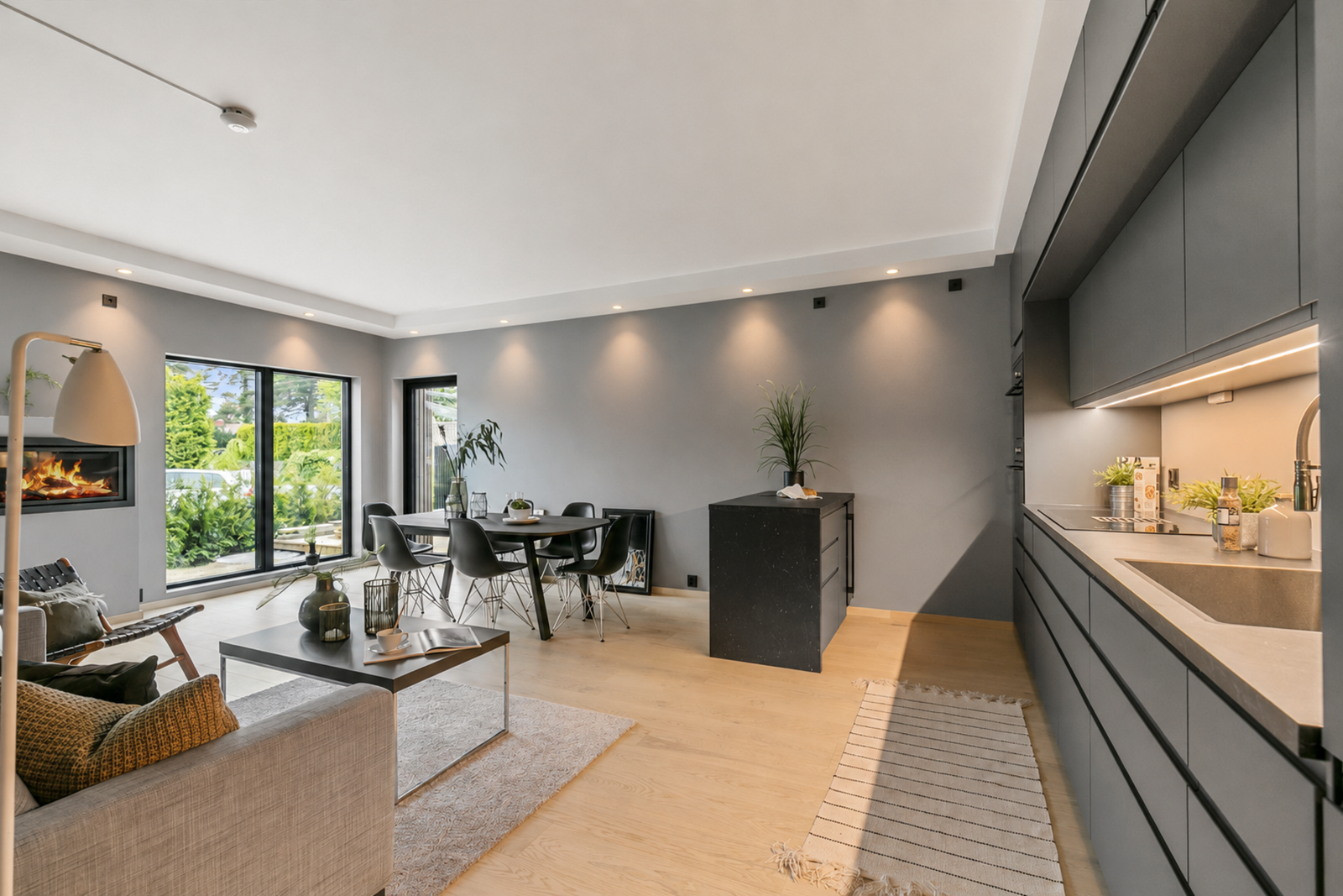 Moderne, innbydende og lettstelt, perfekt for en komfortabel hverdag Galleribilde