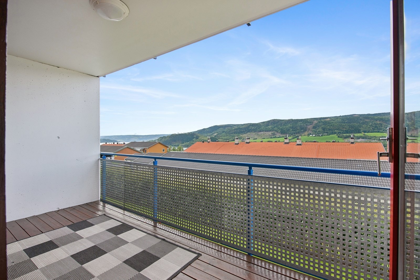 Overbygget balkong på 9 m². Galleribilde