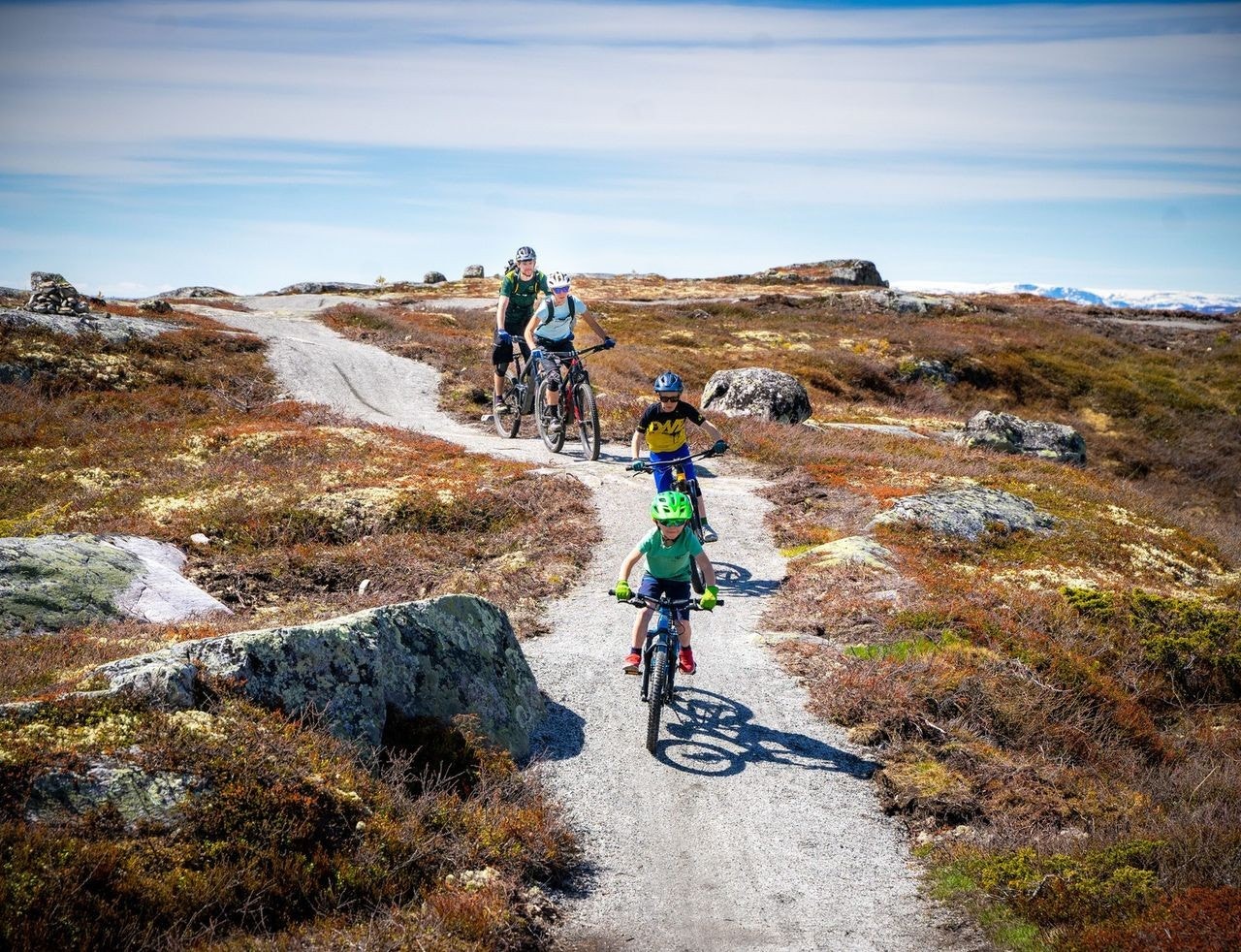 HallingSpranget er 17 km flytsti for alle aldre Galleribilde