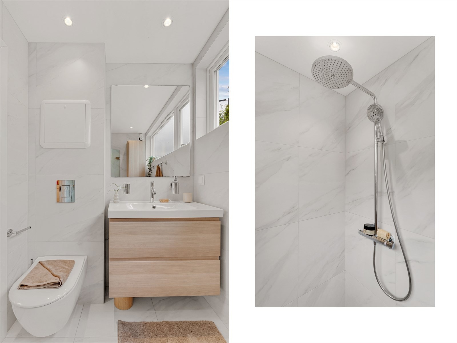 Detaljer fra badet i hovedetasjen. Galleribilde