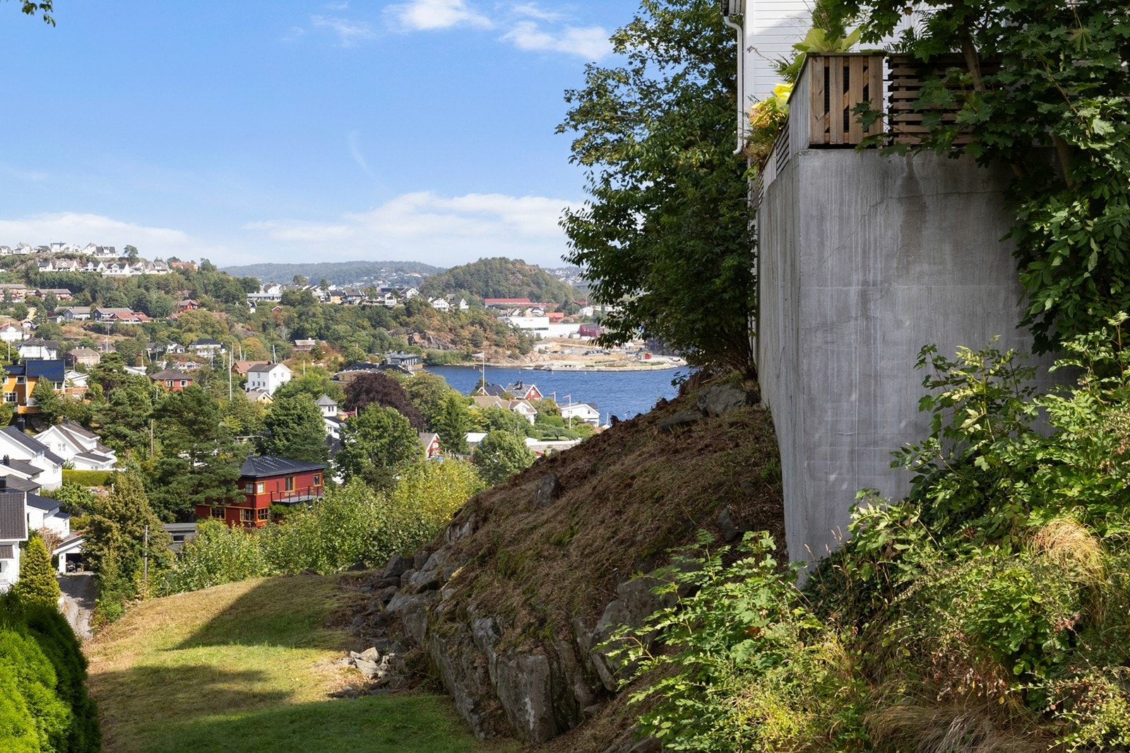 Hyggelig utsiktsplass Galleribilde
