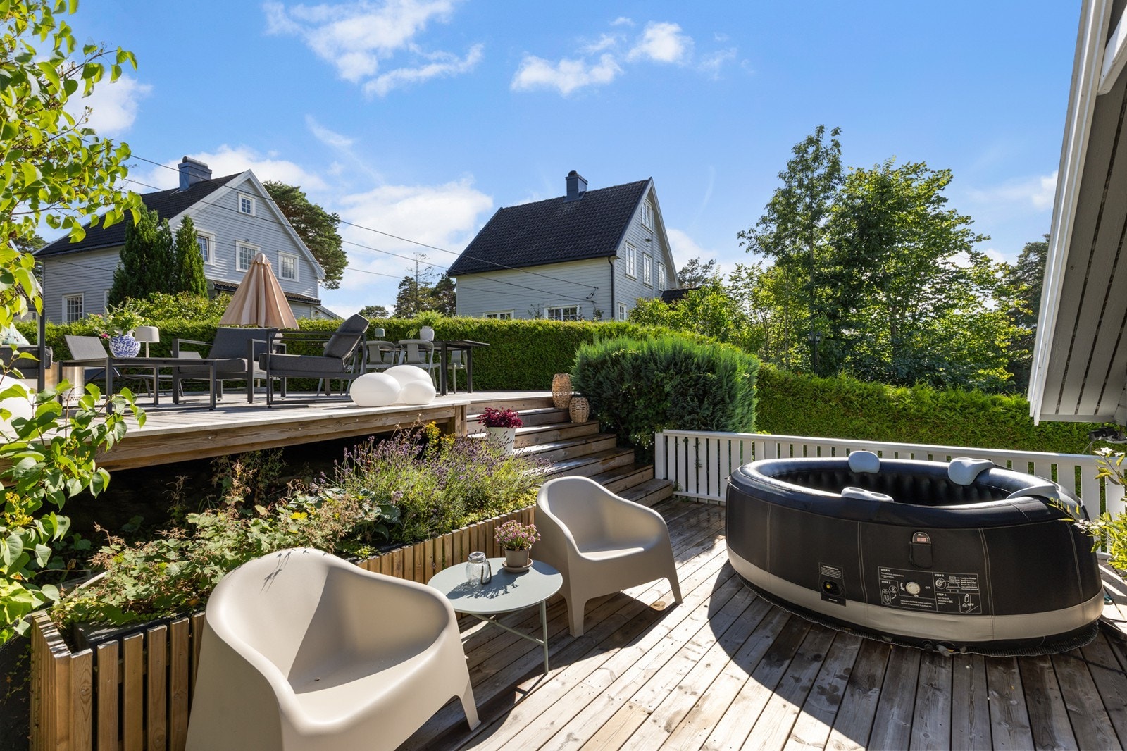 Kveldssol til ca kl. 22.30 på sommerstid Galleribilde