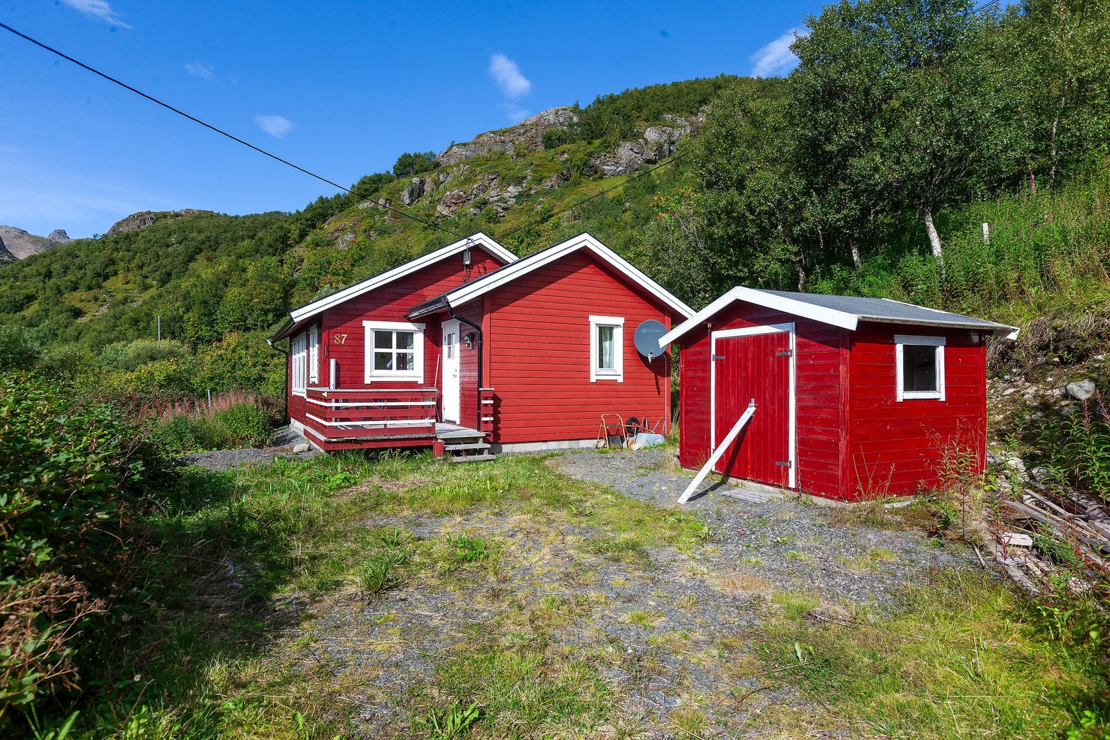 Gårdsplass Galleribilde