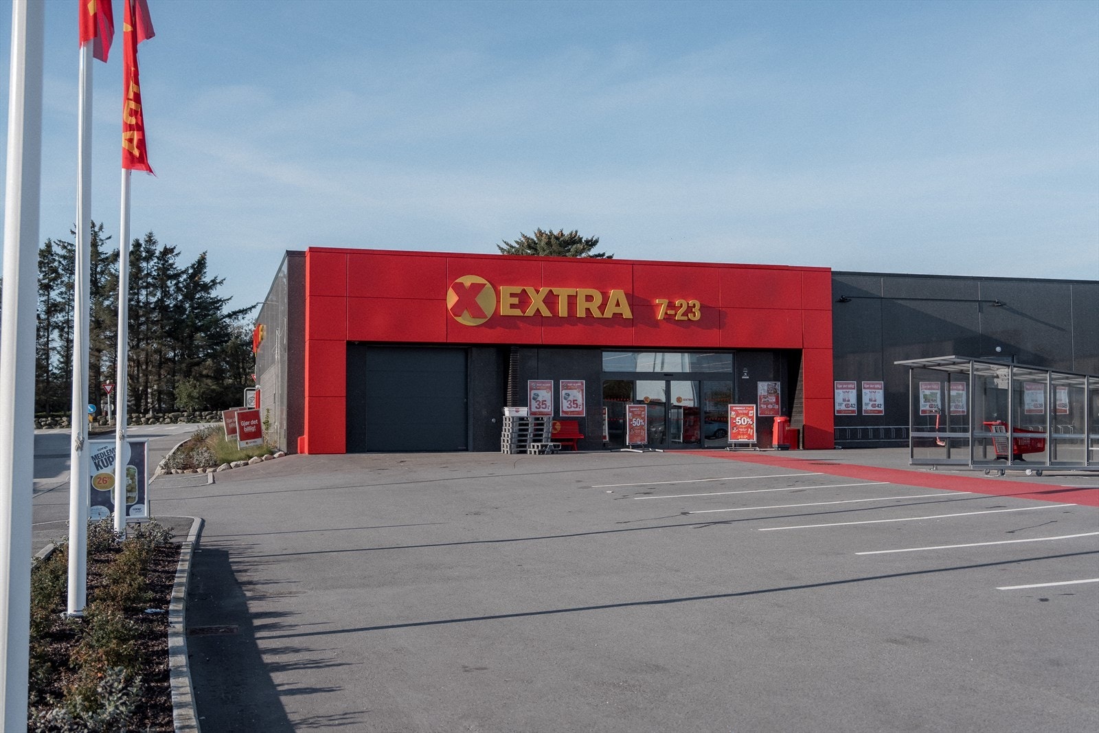 Coop Extra ligger bare en liten gåtur unna boligen. Galleribilde