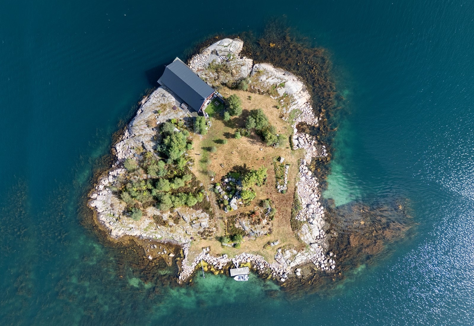 Dronefoto Galleribilde