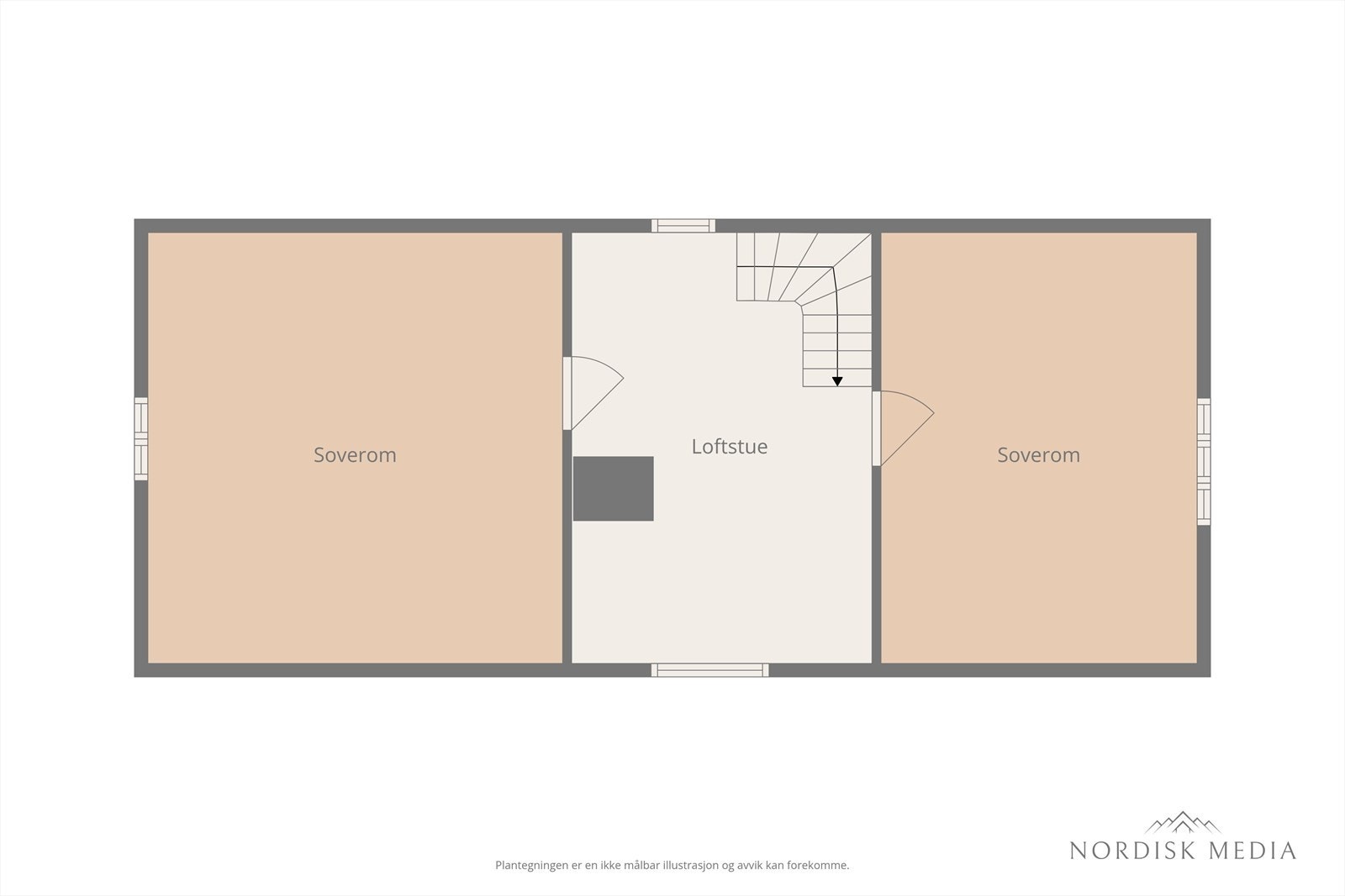 - Plantegning loft - Galleribilde