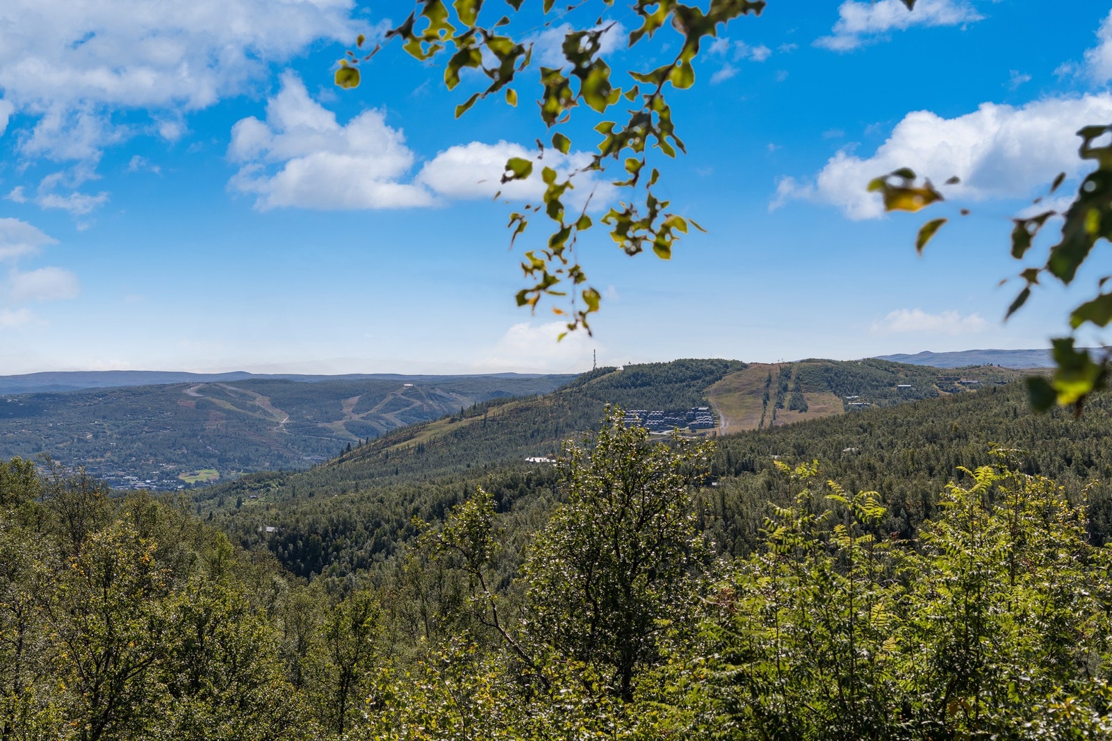 Panoramautsikt mot Kikut, Geilotoppen og Havsdalsgrenda Galleribilde