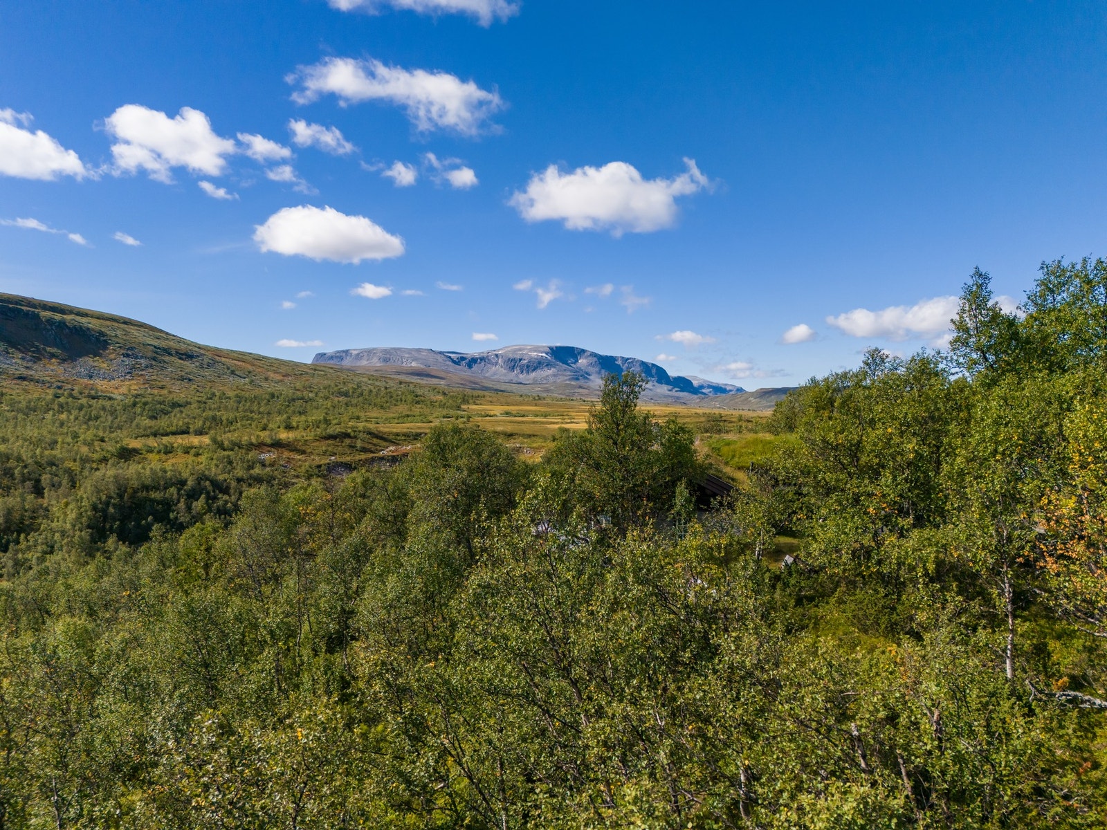 Panoramautsikten spenner fra Kikut til Hallingskarvet Galleribilde
