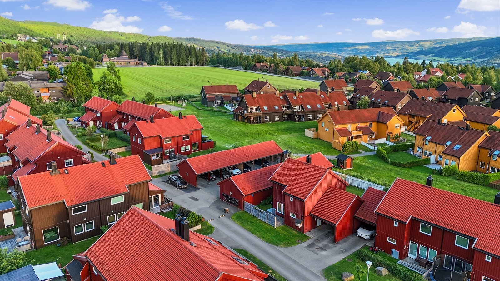 Området er svært barne- og familievennlig og har ingen gjennomgangstrafikk. Galleribilde