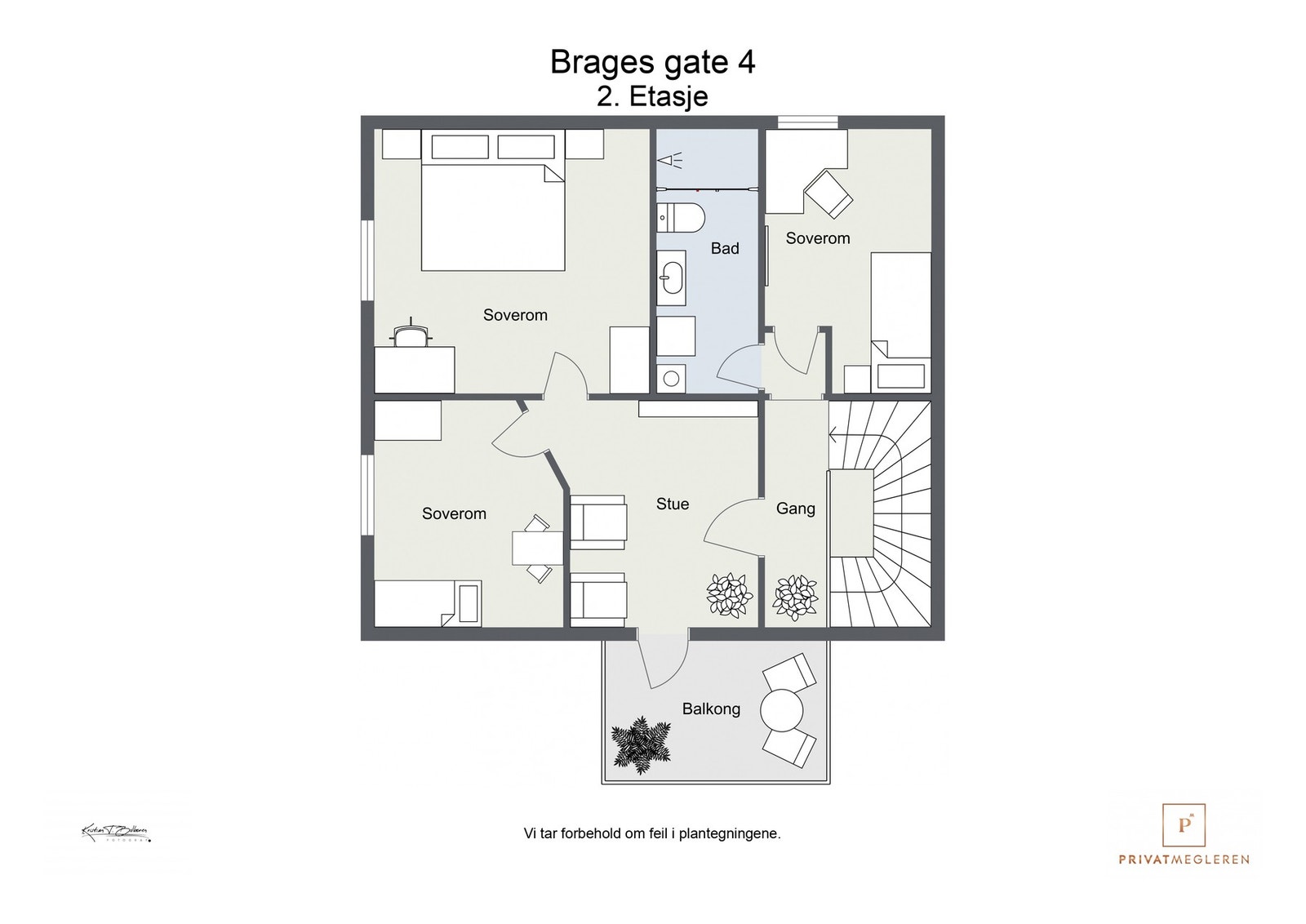 Plantegning Galleribilde