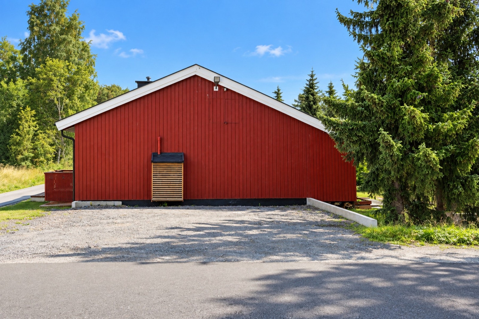 Godt med parkering rett utenfor (bildet er redigert med AI) Galleribilde