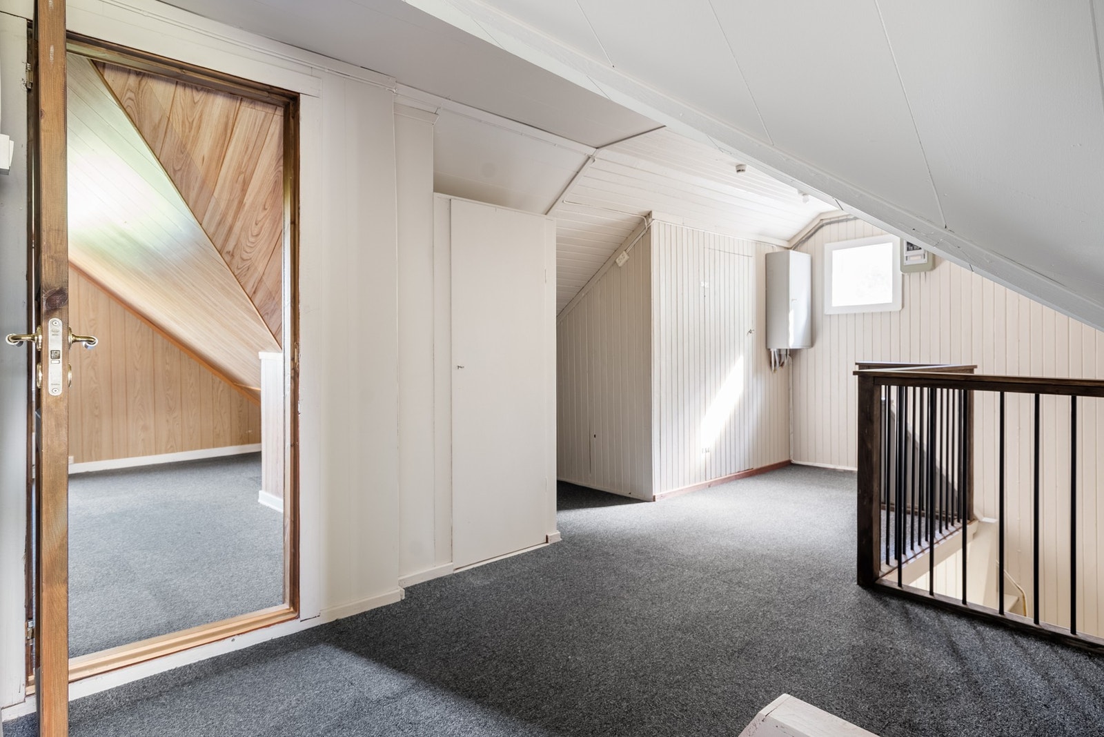 2. etasje inneholder 2 soverom og mulighet for en ekstra stue Galleribilde
