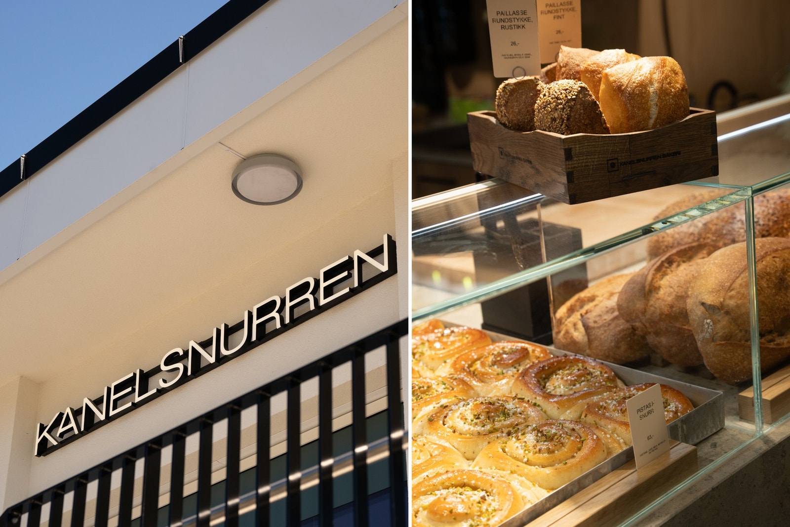 Kanelsnurren med et stort utvalg av bakevarer - en varm kaffe eller kakao etter en tur i Marka føles alltid godt Galleribilde