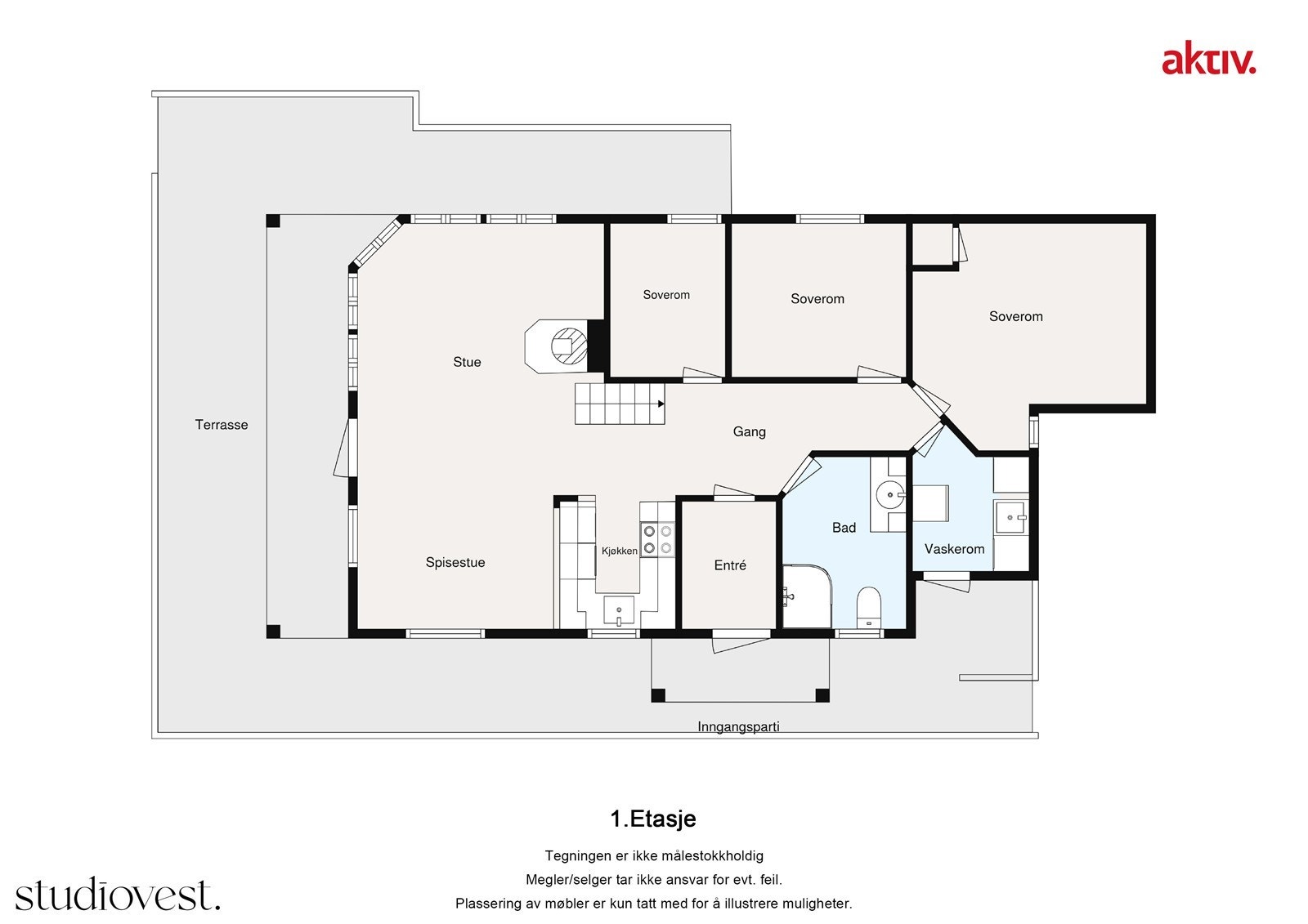 Plantegning | 1.etasje Galleribilde