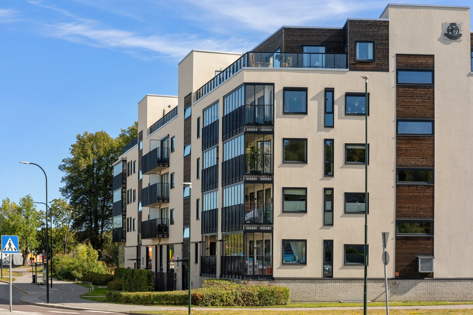 Byggets fasade. Galleribilde